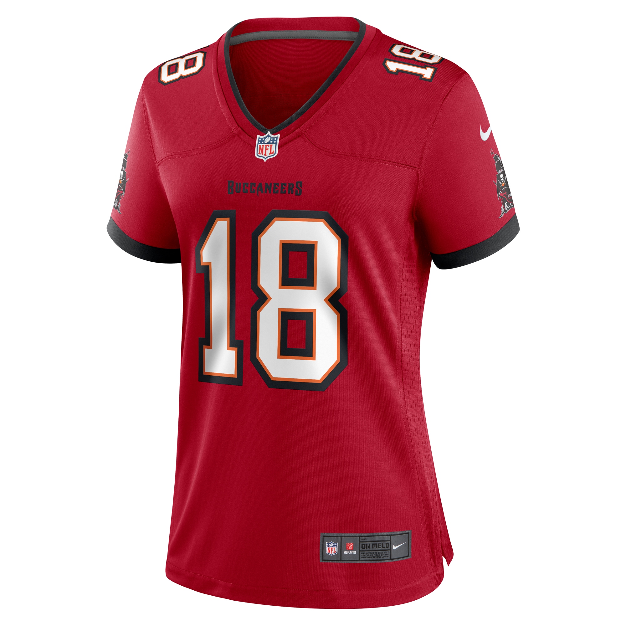 Rakim Jarrett Tampa Bay Buccaneers Women's  Game Jersey -  Red