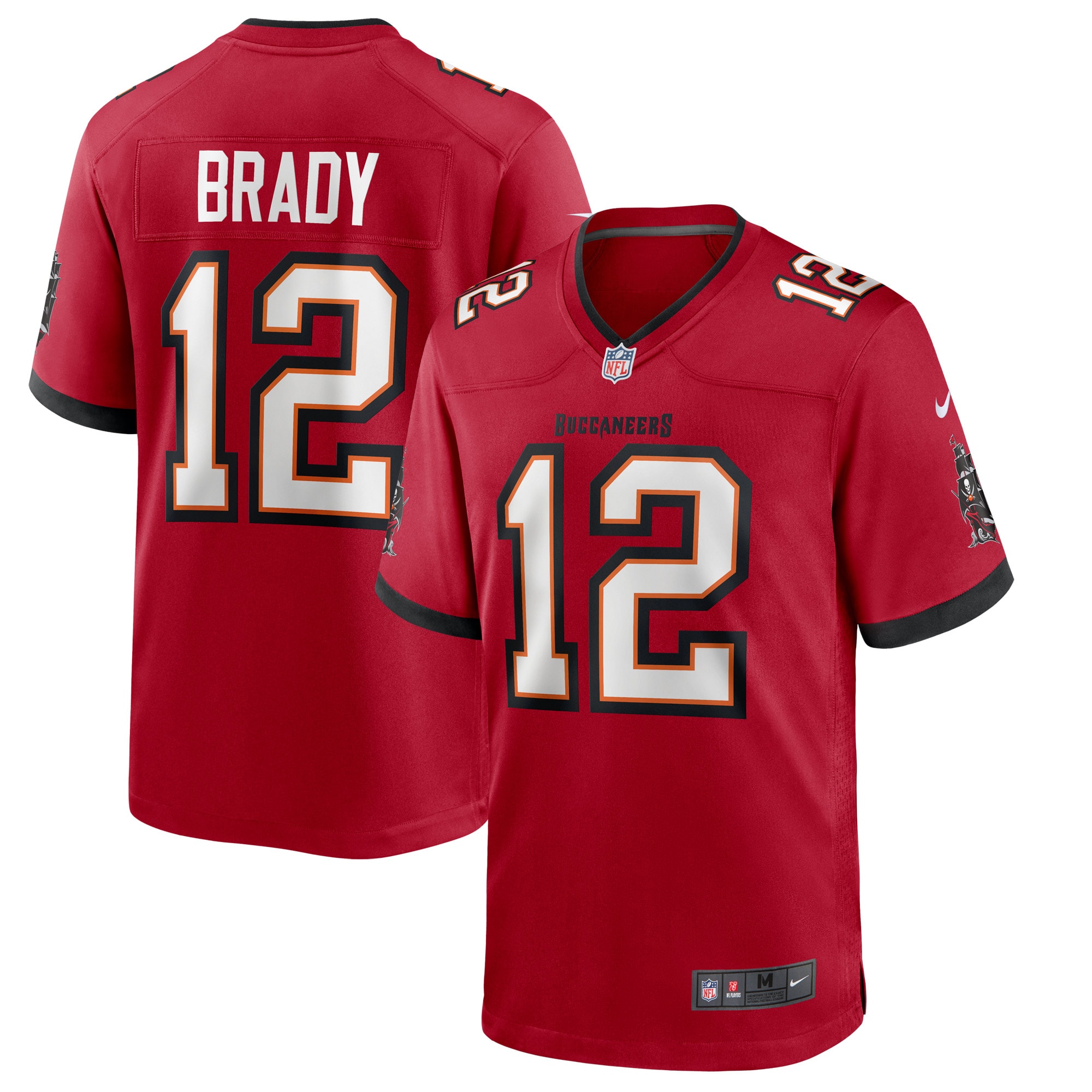 Tom Brady Tampa Bay Buccaneers  Game Player Jersey - Red