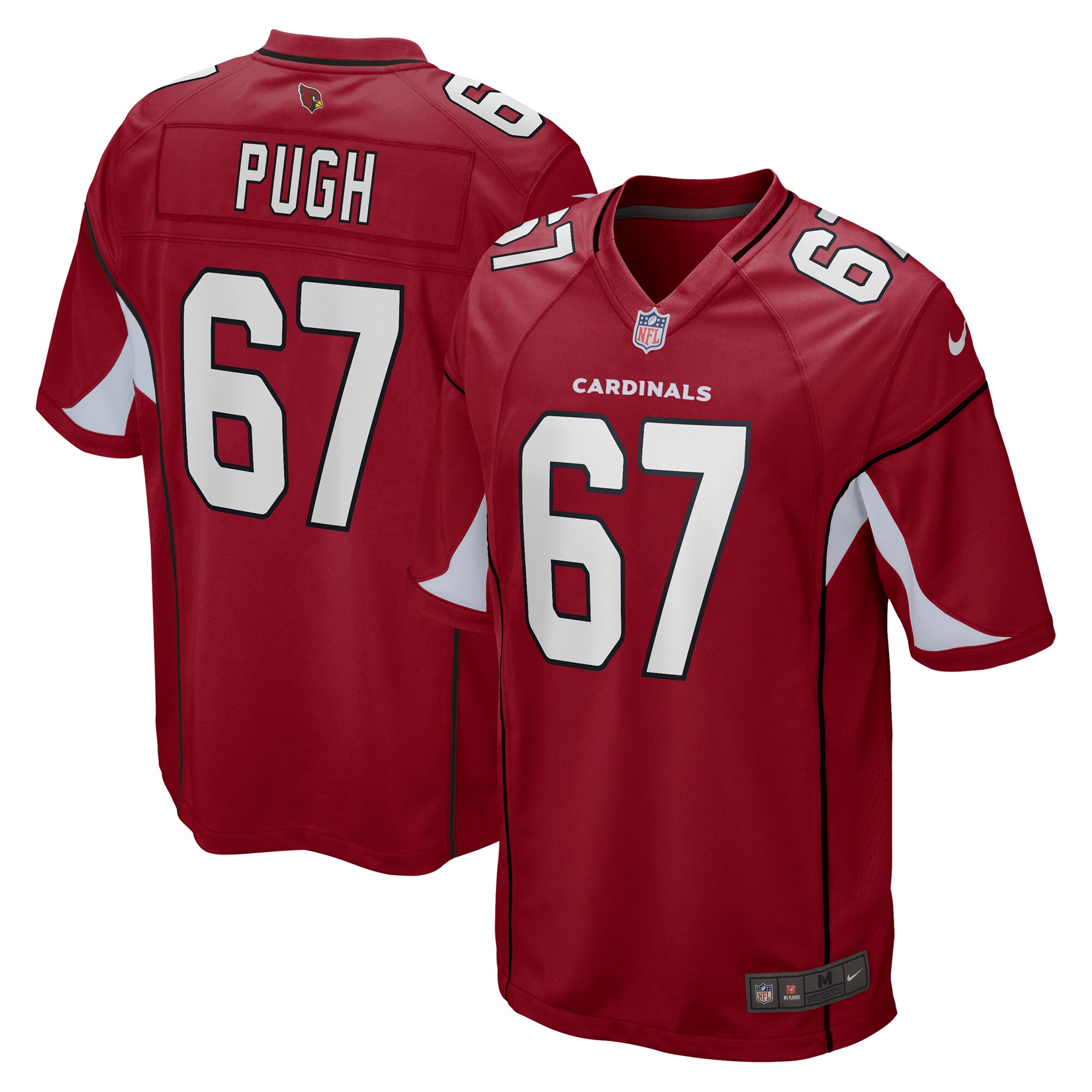 Justin Pugh Arizona Cardinals  Game Jersey - Cardinal