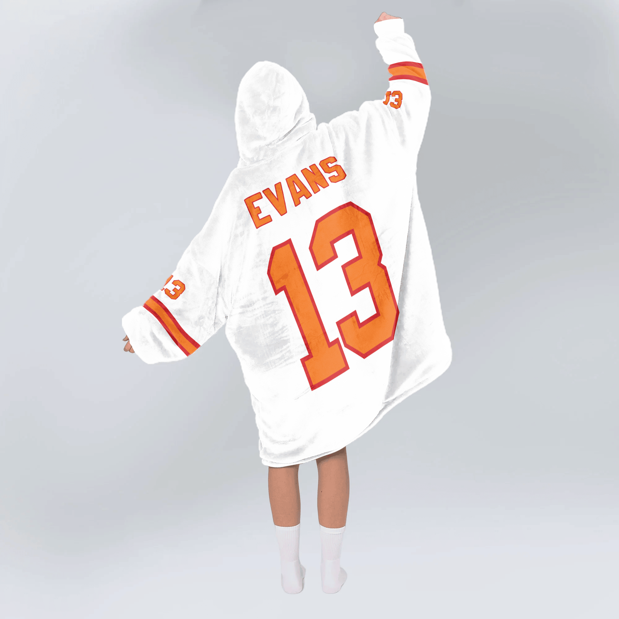 Adult M.E 13 Tampa Bay Football 50th Season Game Unisex Blanket Hoodie