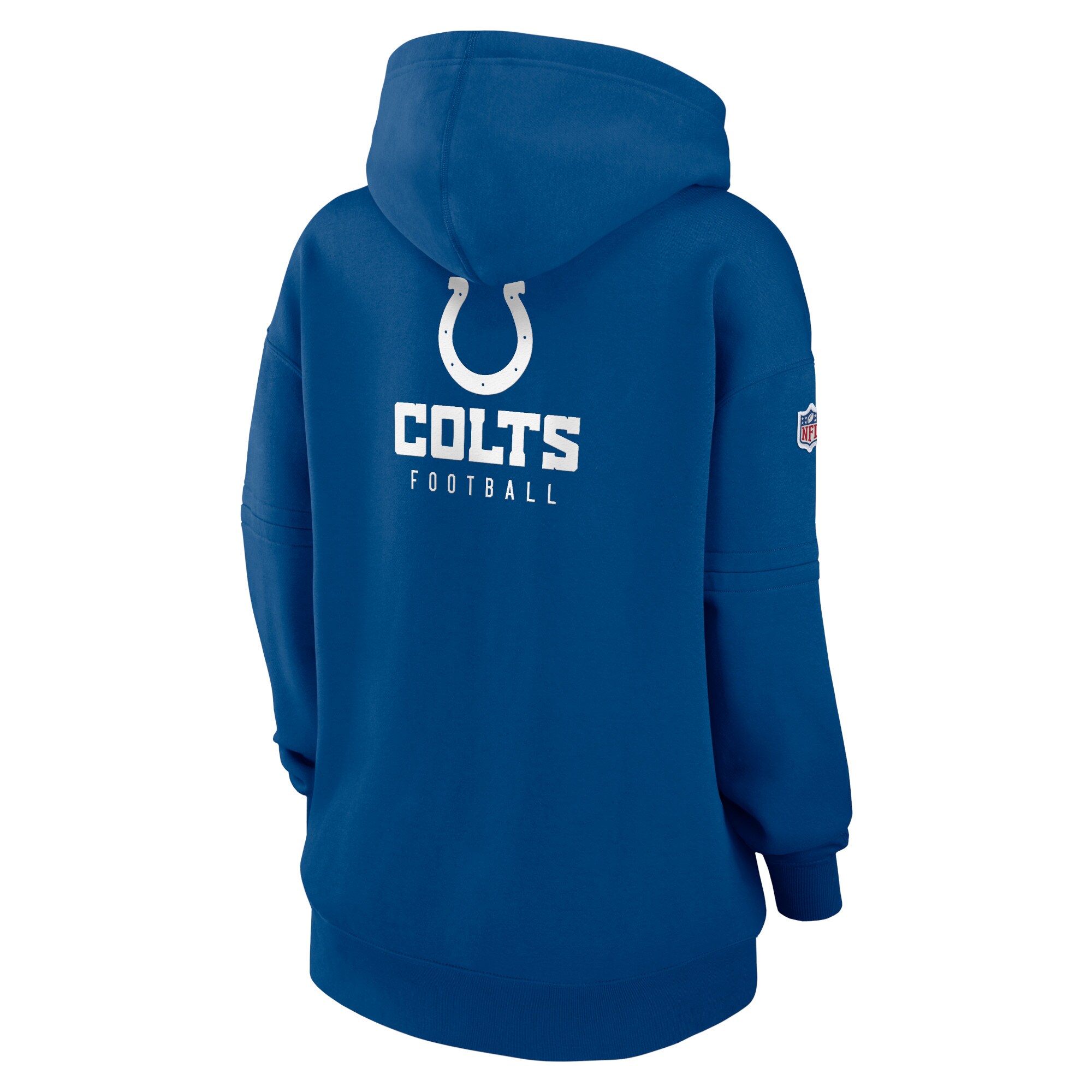 Indianapolis Colts Women's 2023 Sideline Club Fleece Pullover Hoodie - Royal