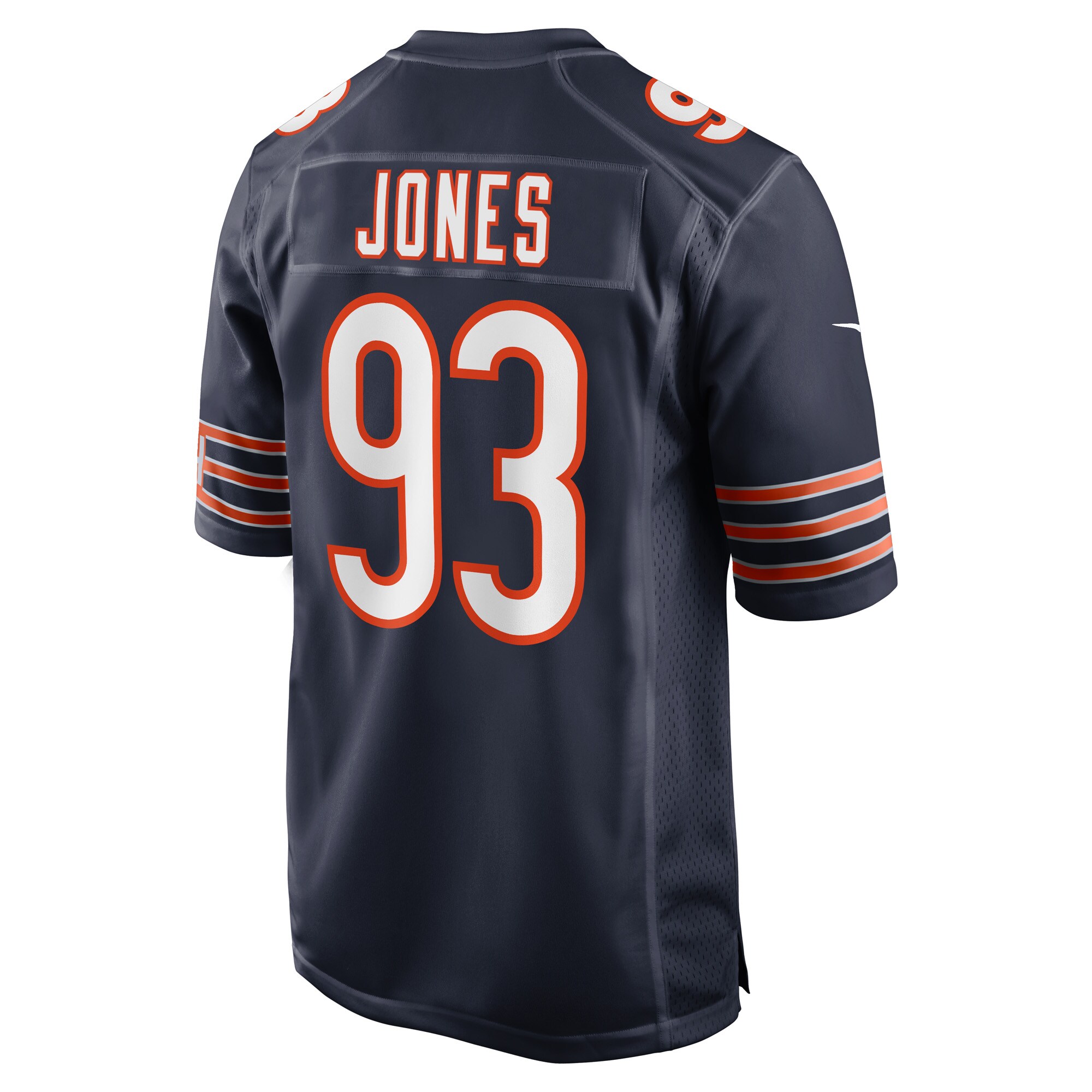 Justin Jones Chicago Bears  Game Player Jersey - Navy