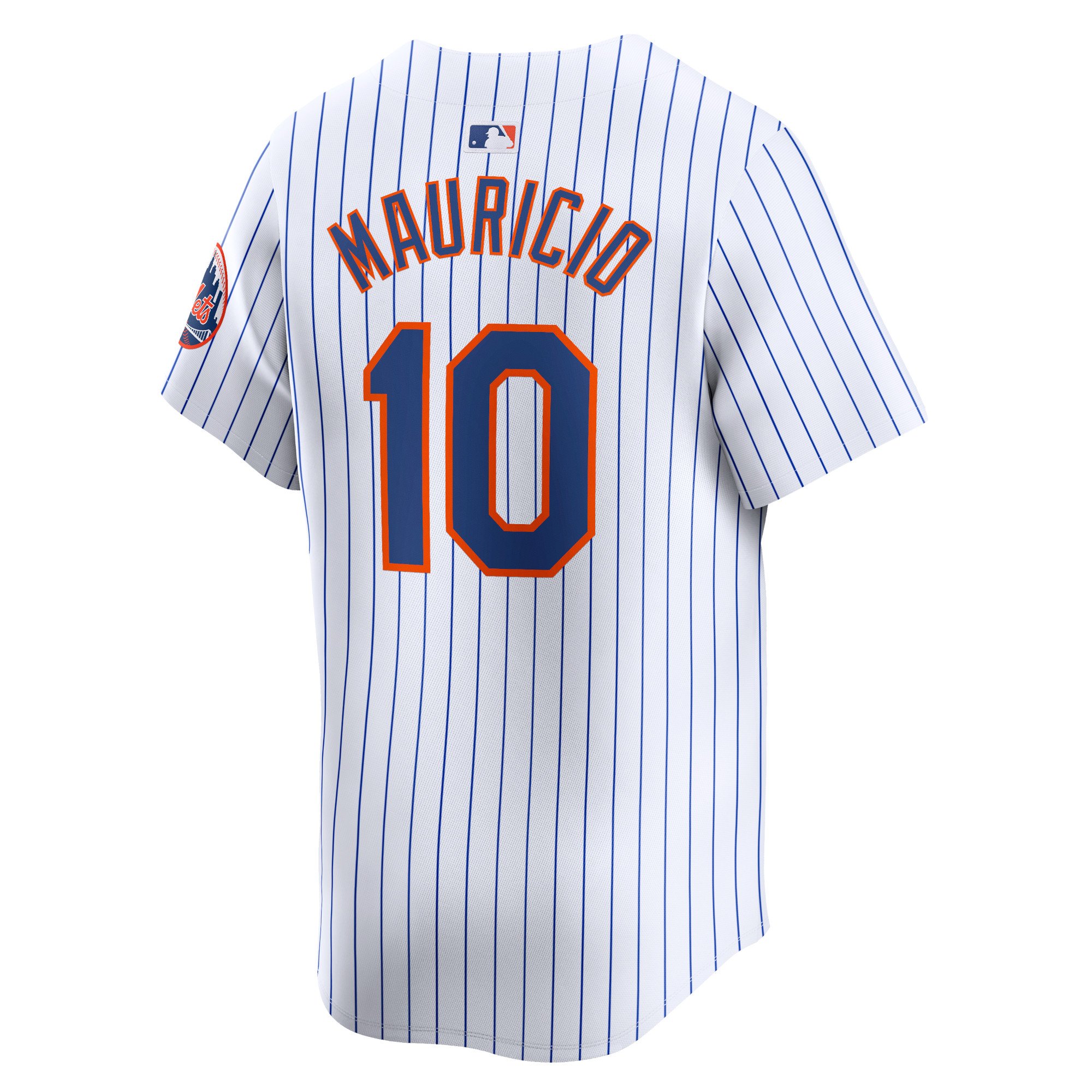 Men's New York Mets Ronny Mauricio  White Home Limited Player Jersey