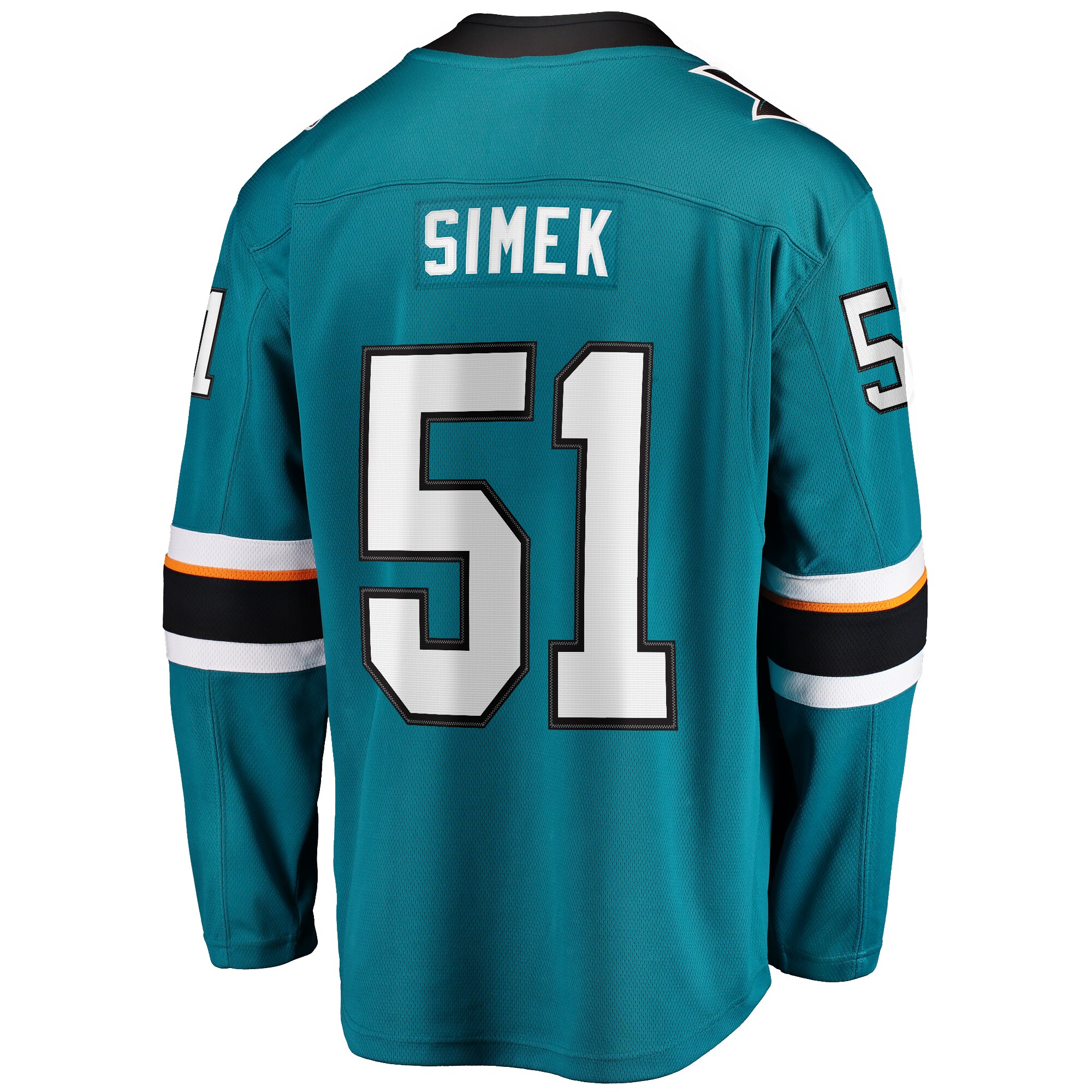 Radim Simek San Jose Sharks Home Breakaway Player Jersey - Teal