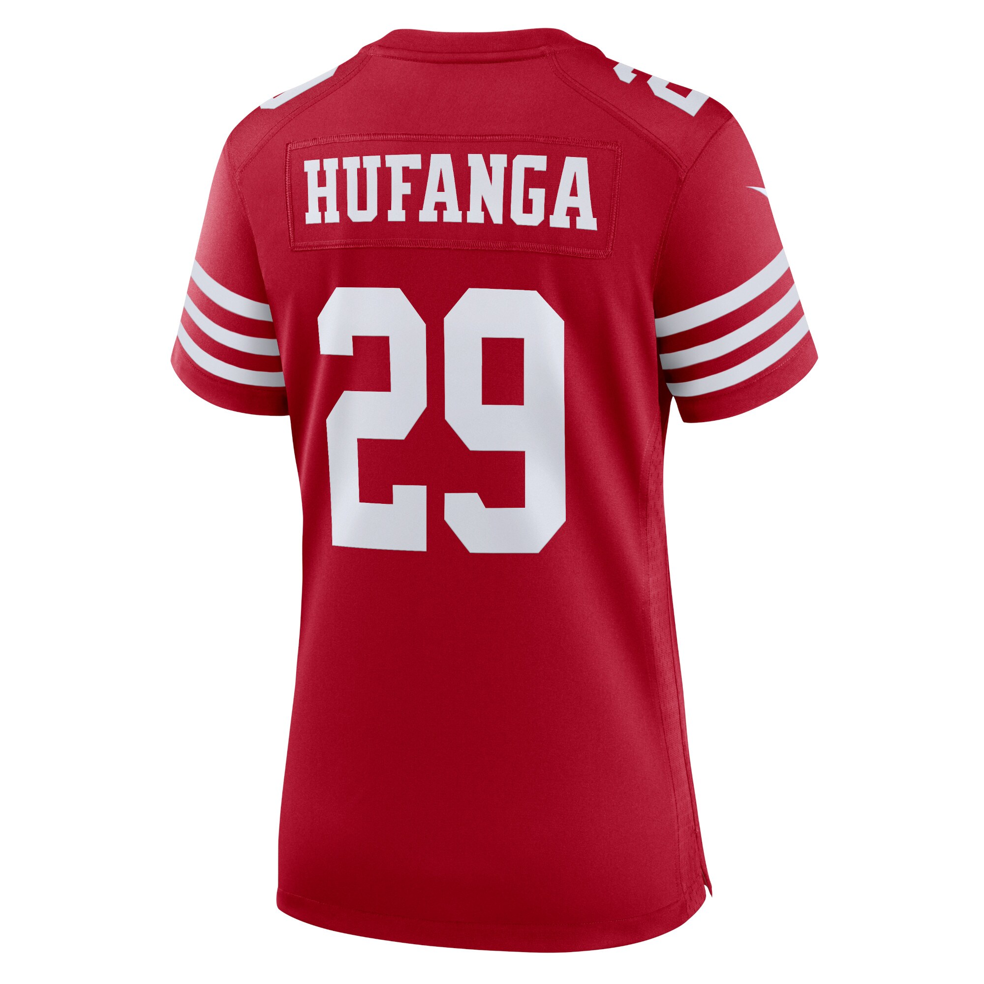 Talanoa Hufanga San Francisco 49ers  Women's Game Player Jersey - Scarlet