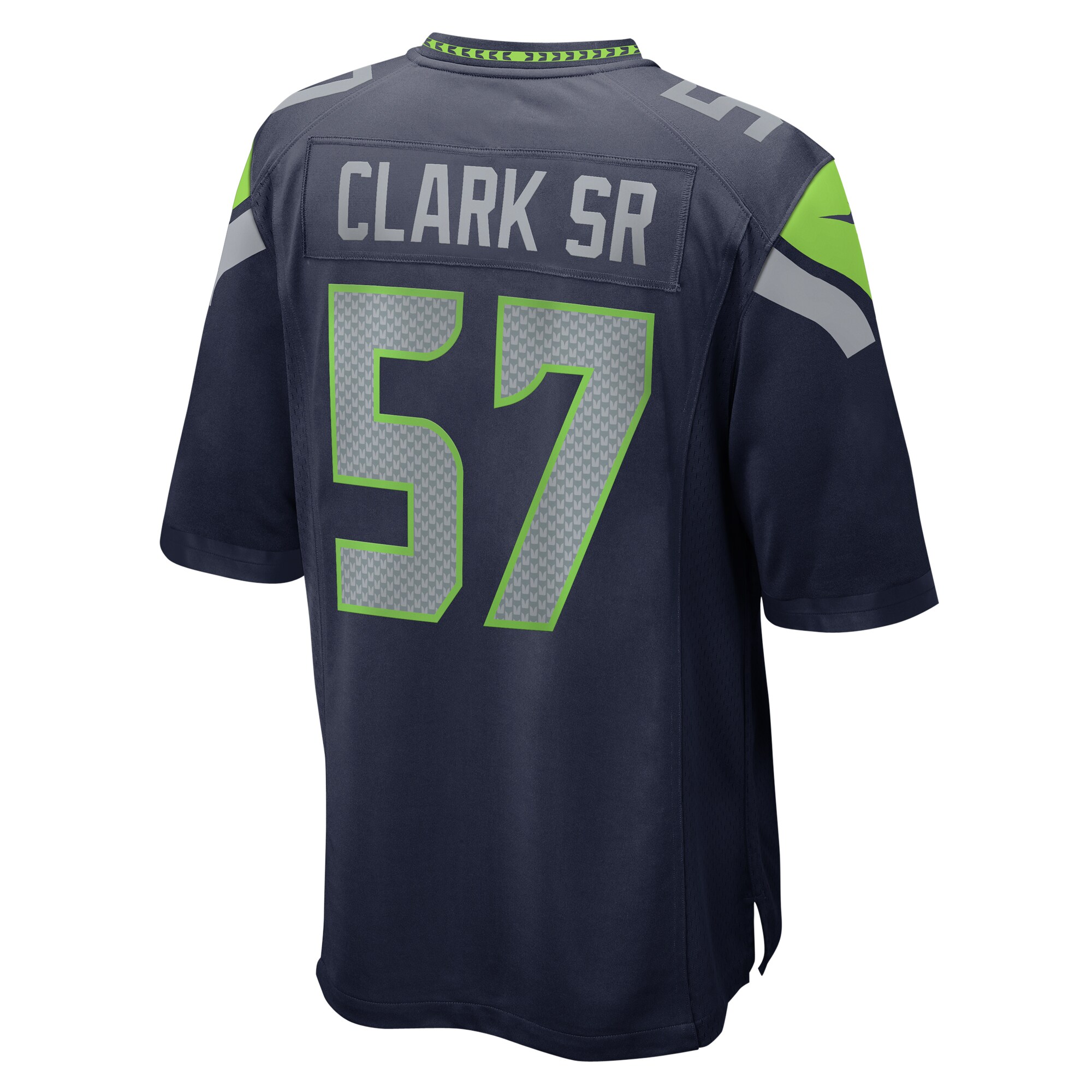 Frank Clark Seattle Seahawks  Game Jersey - College Navy