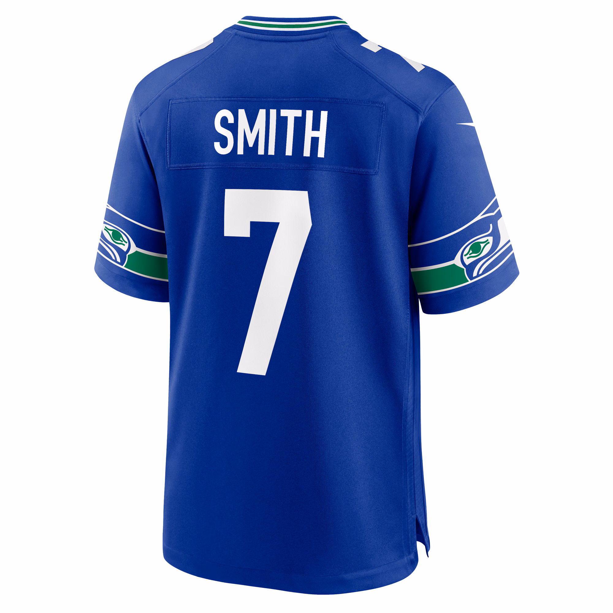 Geno Smith Seattle Seahawks Game Jersey - College Navy