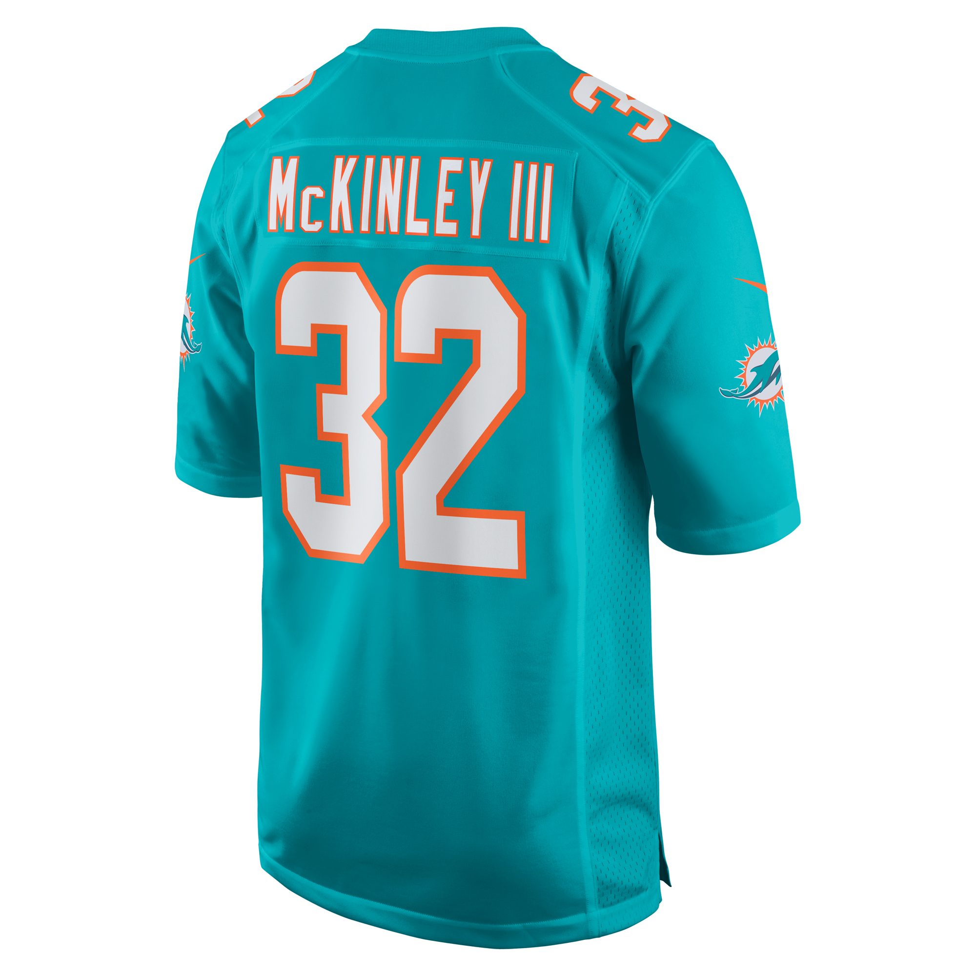 Verone McKinley III Miami Dolphins Game Player Jersey - Aqua