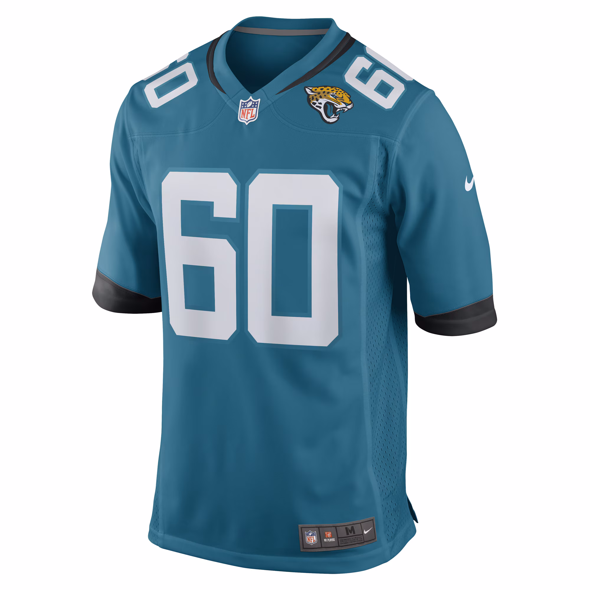 Darryl Williams Jacksonville Jaguars Game Player Jersey - Teal