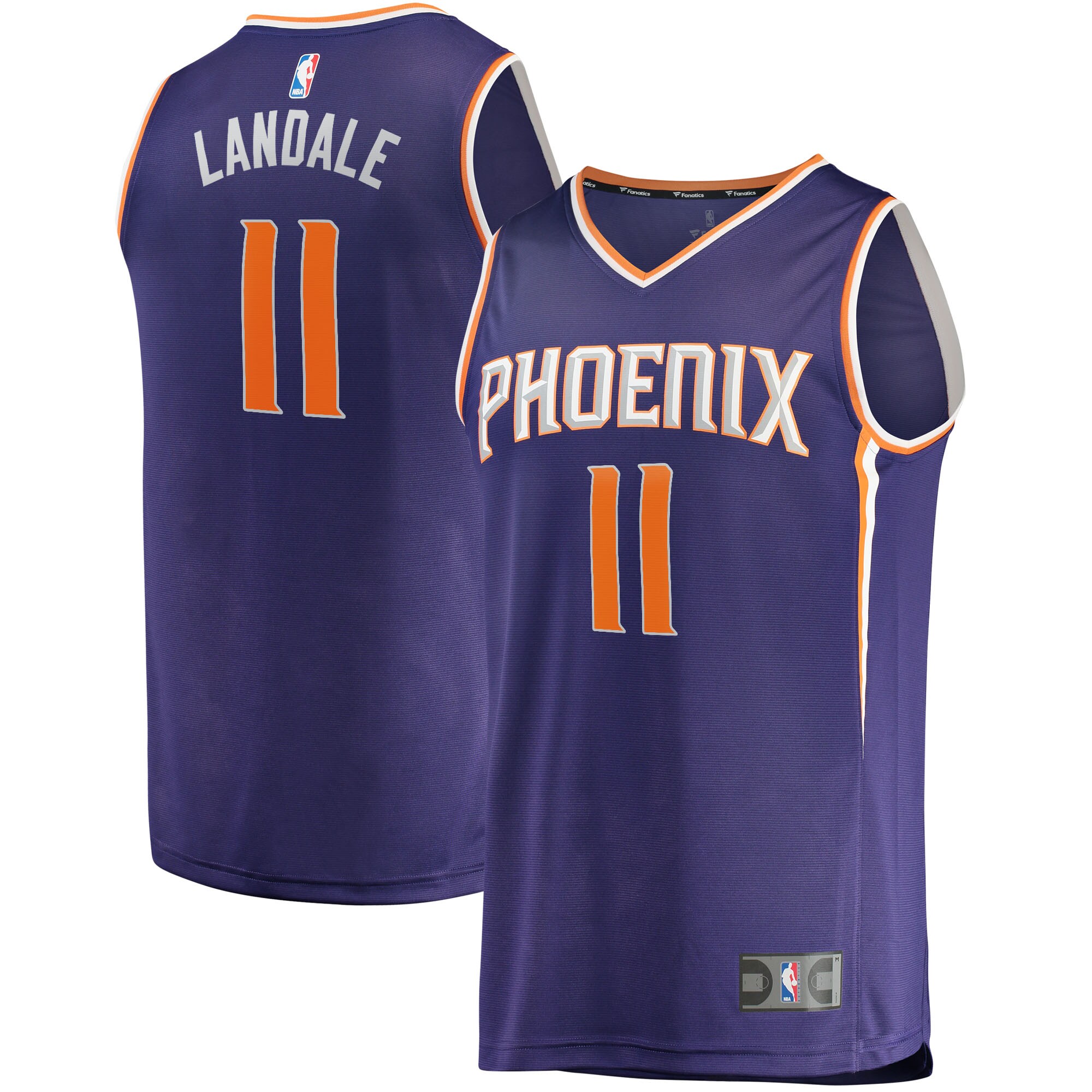 Jock Landale Phoenix Suns  Fast Break Replica Jersey - Icon Edition - Purple