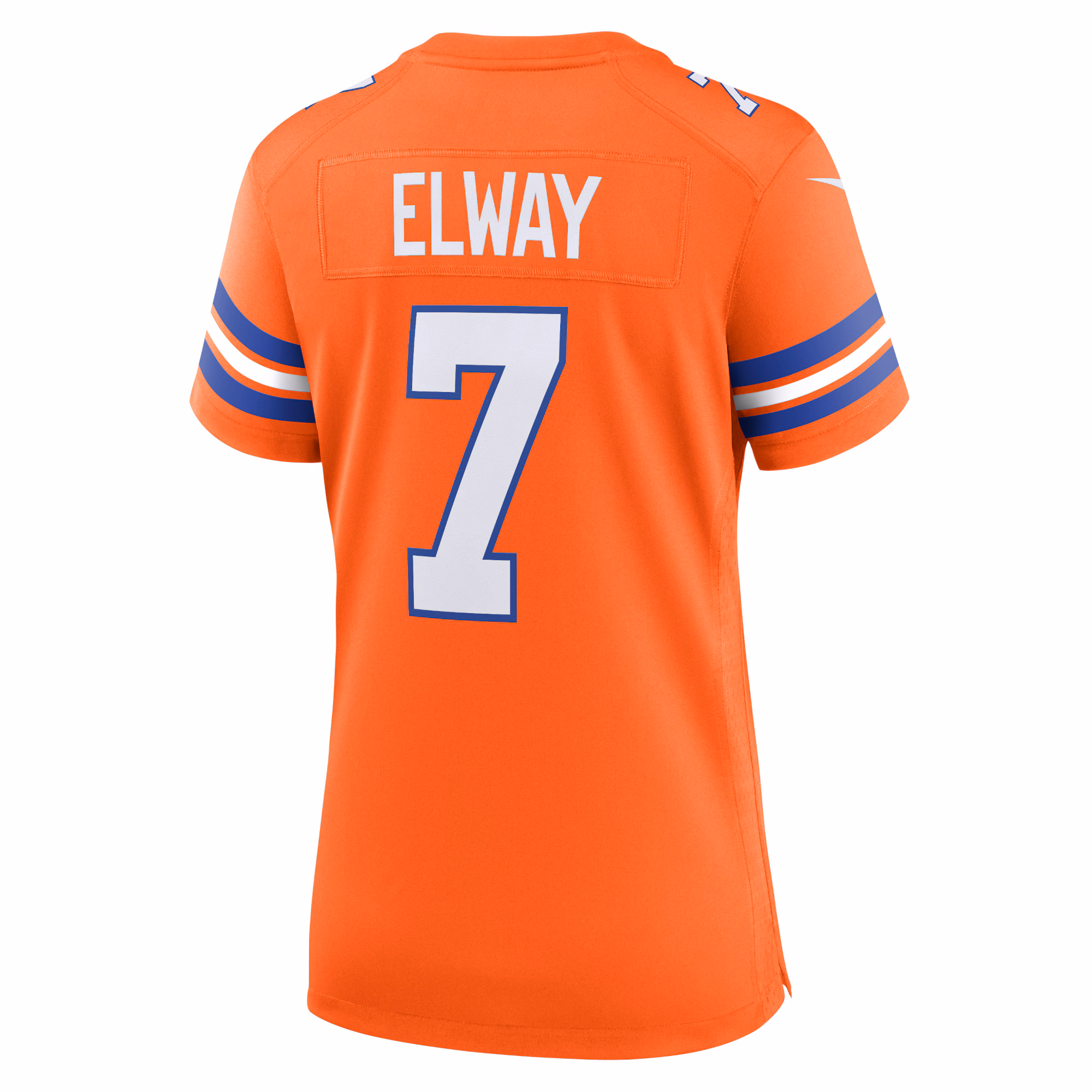 John Elway Denver Broncos Women's Mile High Collection 1977 Throwback Player Game Jersey - Orange