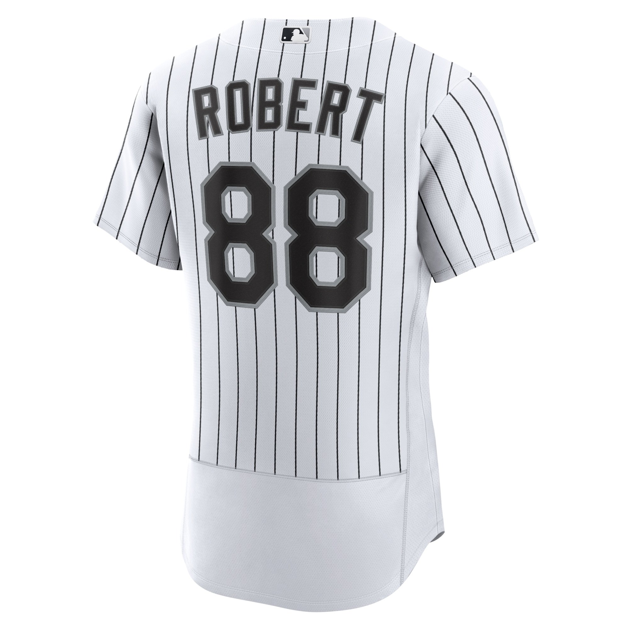 Men's Chicago White Sox Luis Robert  White/Black Home Player Jersey