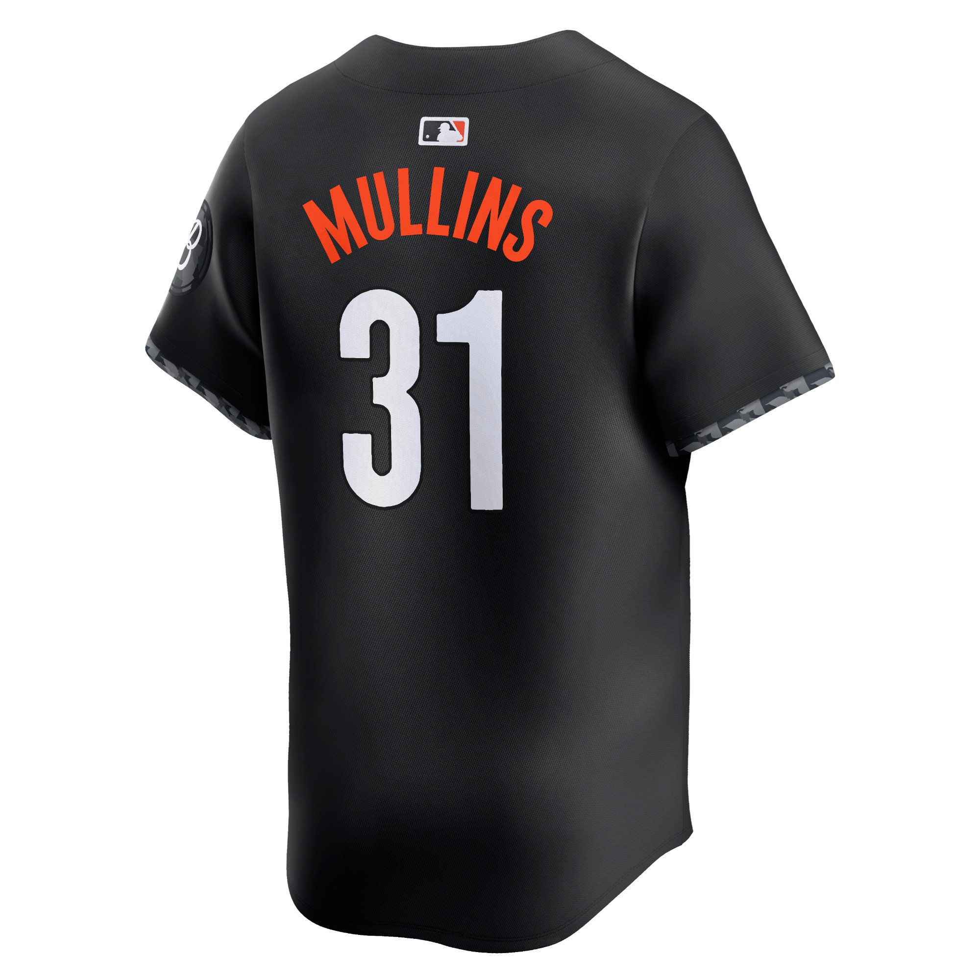 Men's Baltimore Orioles Cedric Mullins  Black City Connect Limited Player Jersey
