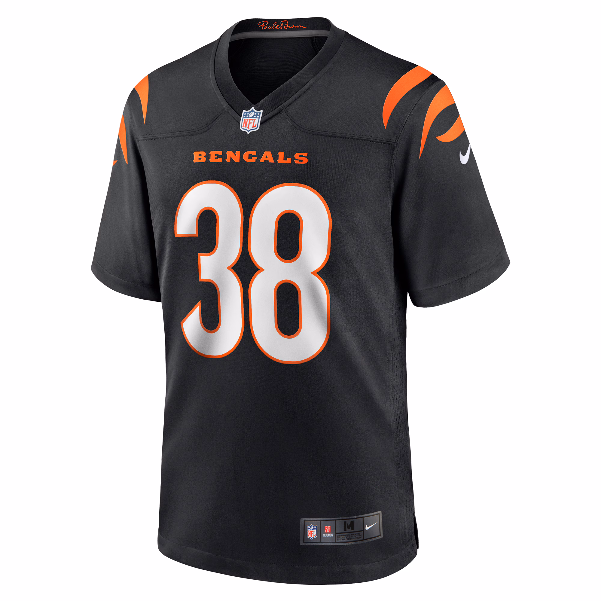 DJ Ivey Cincinnati Bengals Team Game Jersey -  Black