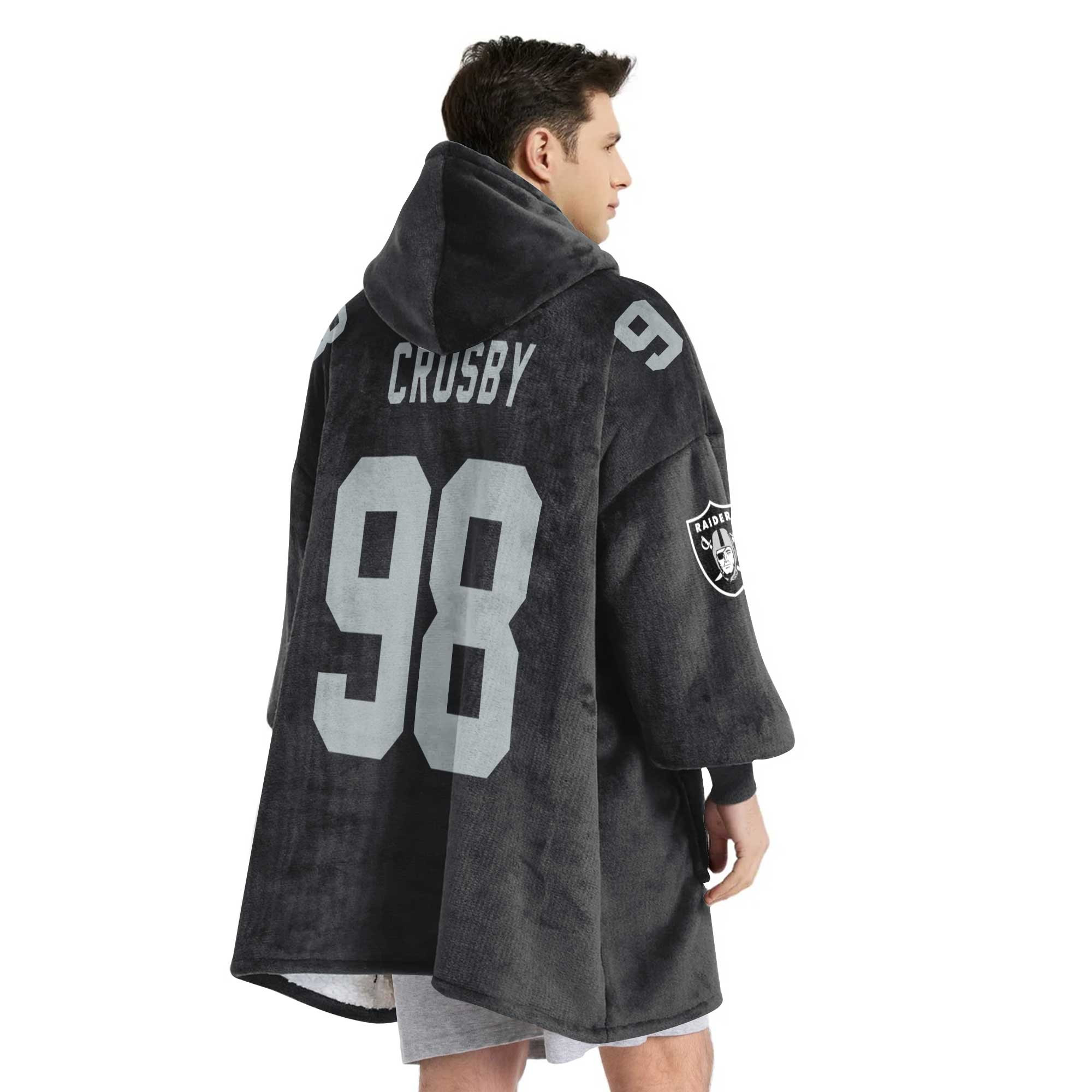 Las Vegas Football Unisex Blanket Hoodie