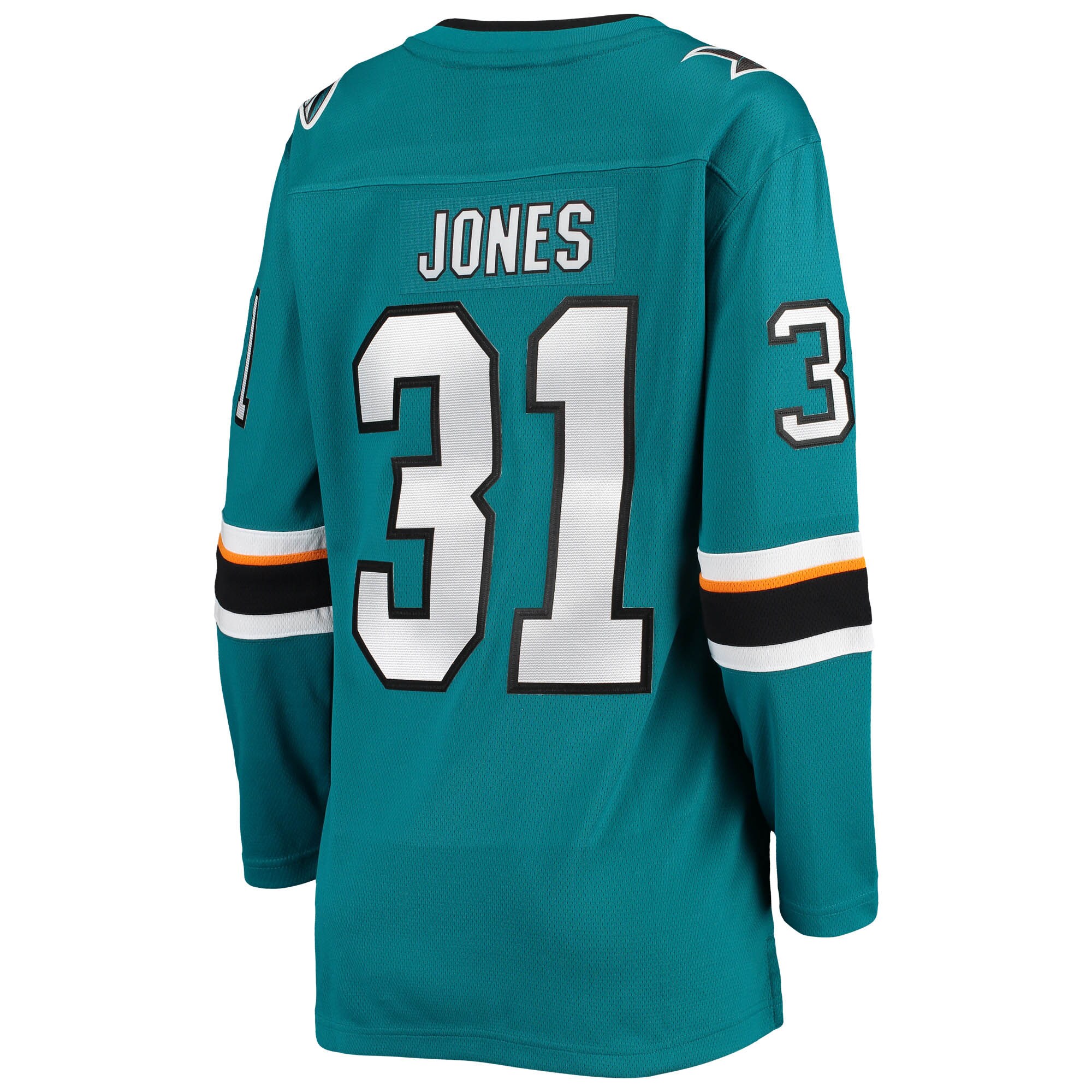 Martin Jones San Jose Sharks Women's Breakaway Home Team Player Jersey - Teal