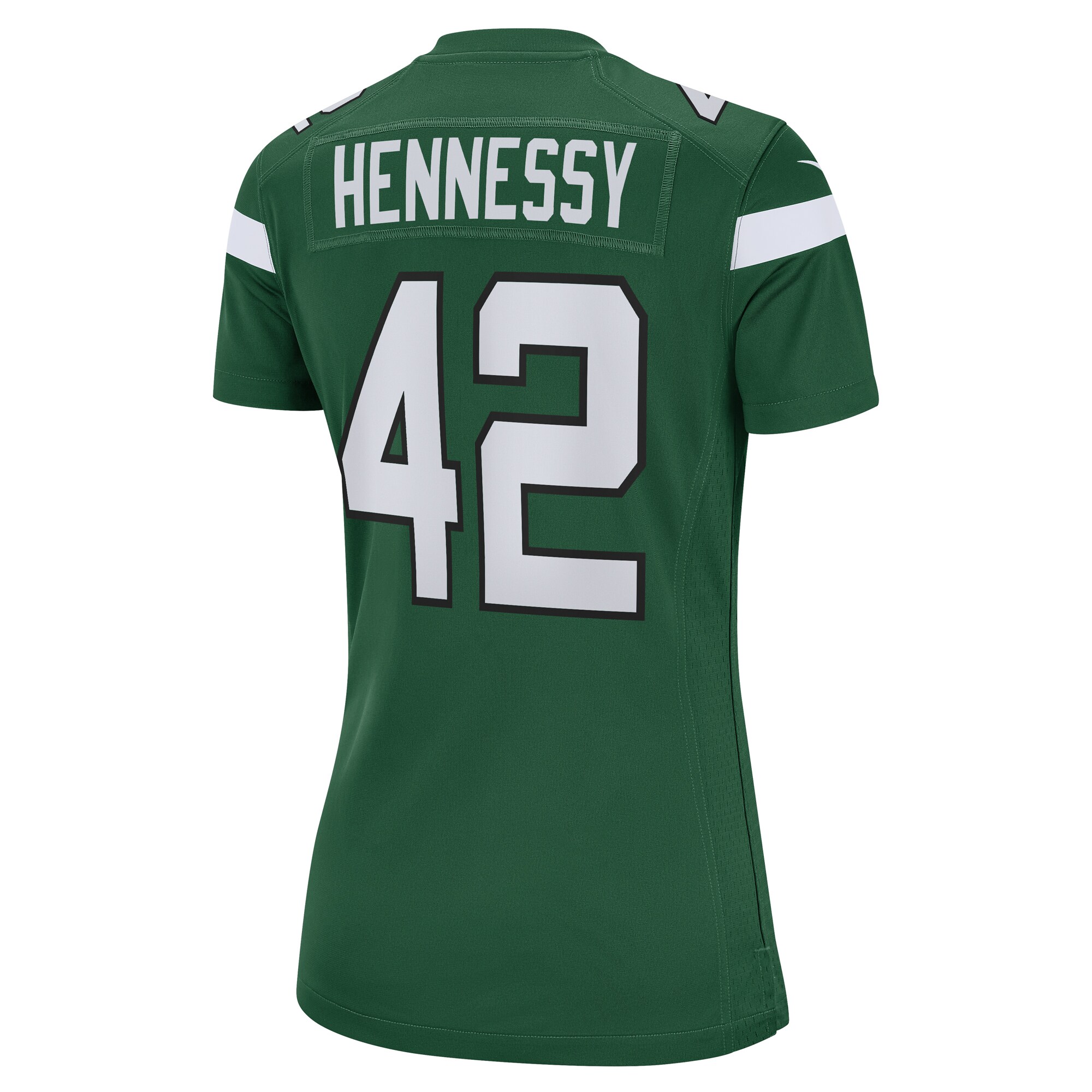 Thomas Hennessy New York Jets  Women's Game Jersey - Gotham Green