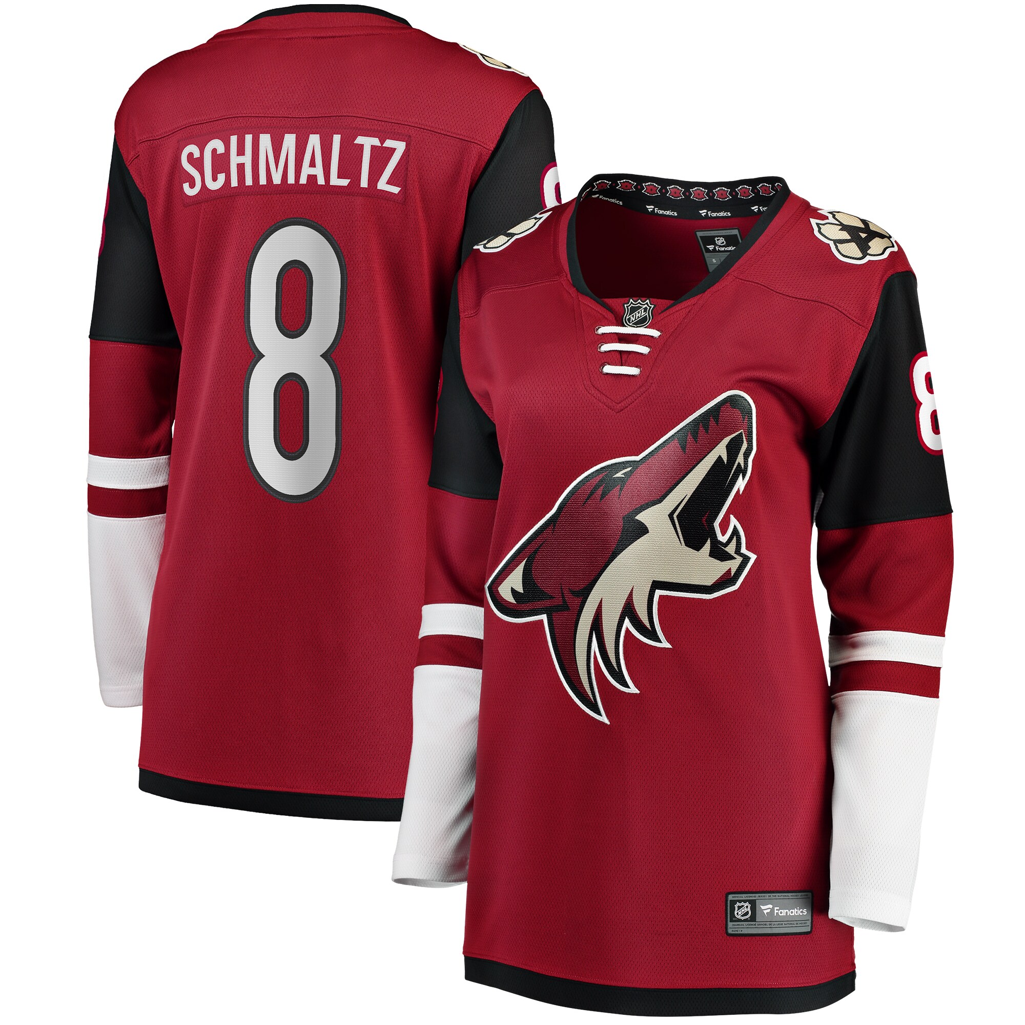 Nick Schmaltz Arizona Coyotes Women's Home Breakaway Player Jersey - Garnet