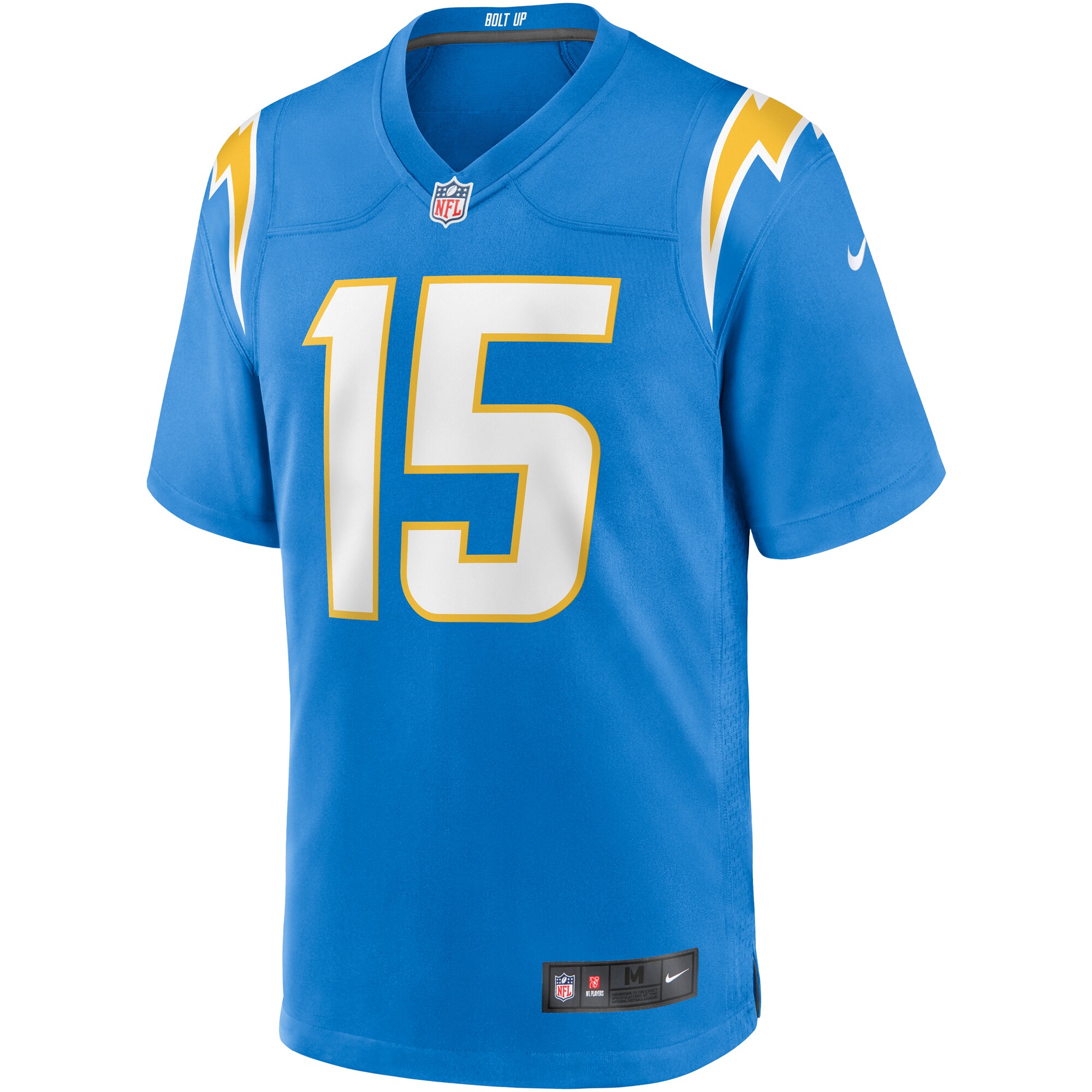 Jalen Guyton Los Angeles Chargers Game Player Jersey - Powder Blue