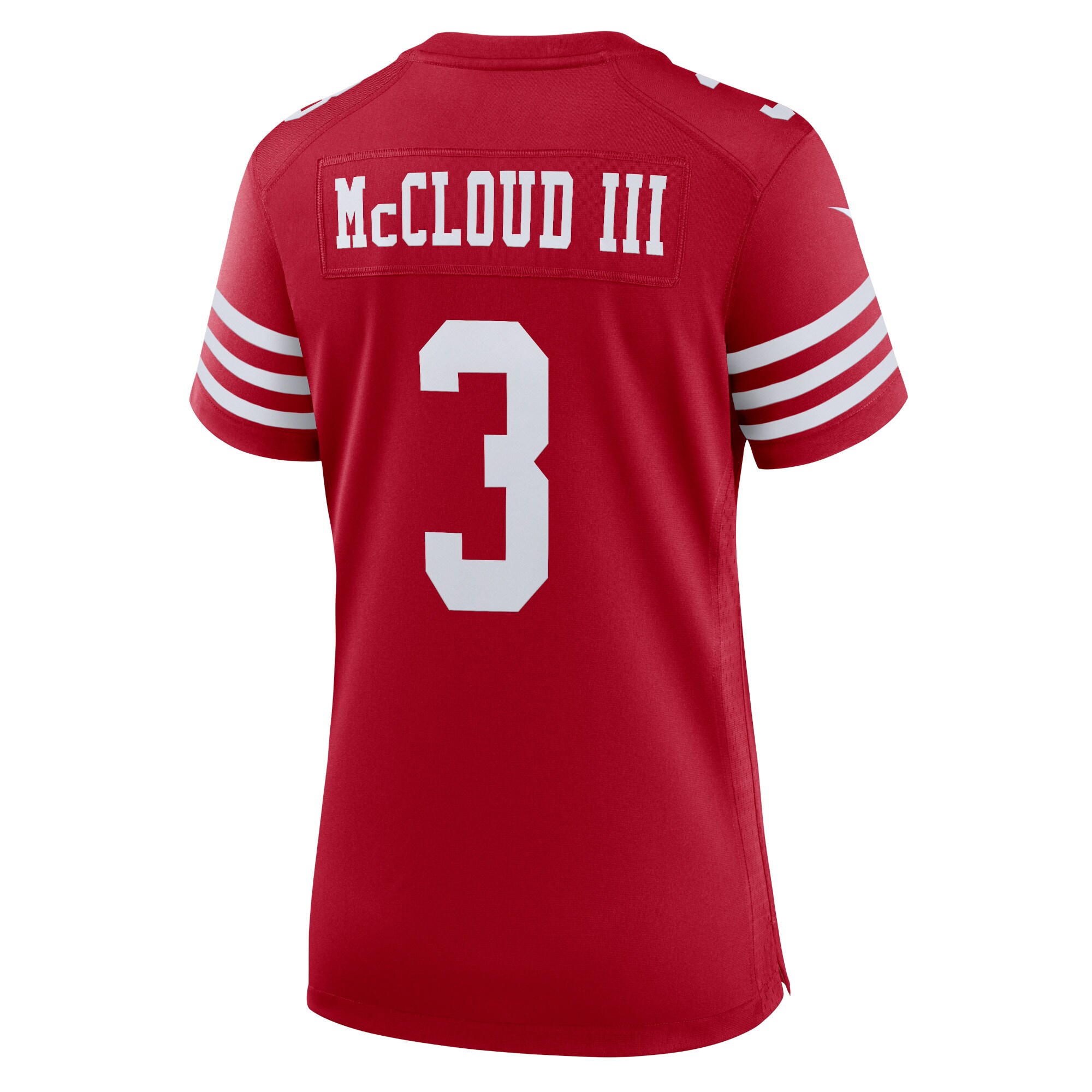Ray Ray McCloud San Francisco 49ers  Women's Game Jersey - Scarlet