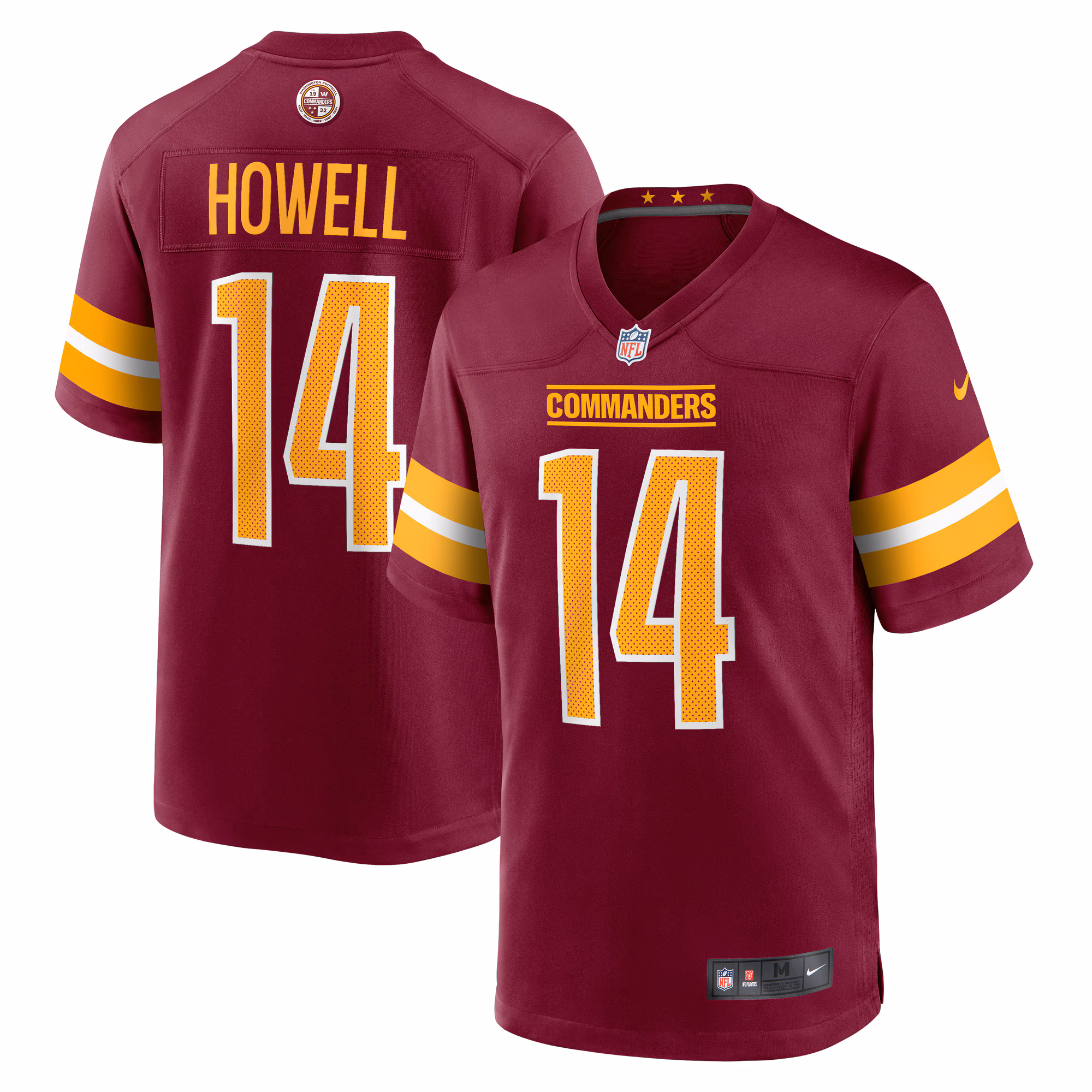 Sam Howell Washington Commanders Player Game Jersey - Burgundy