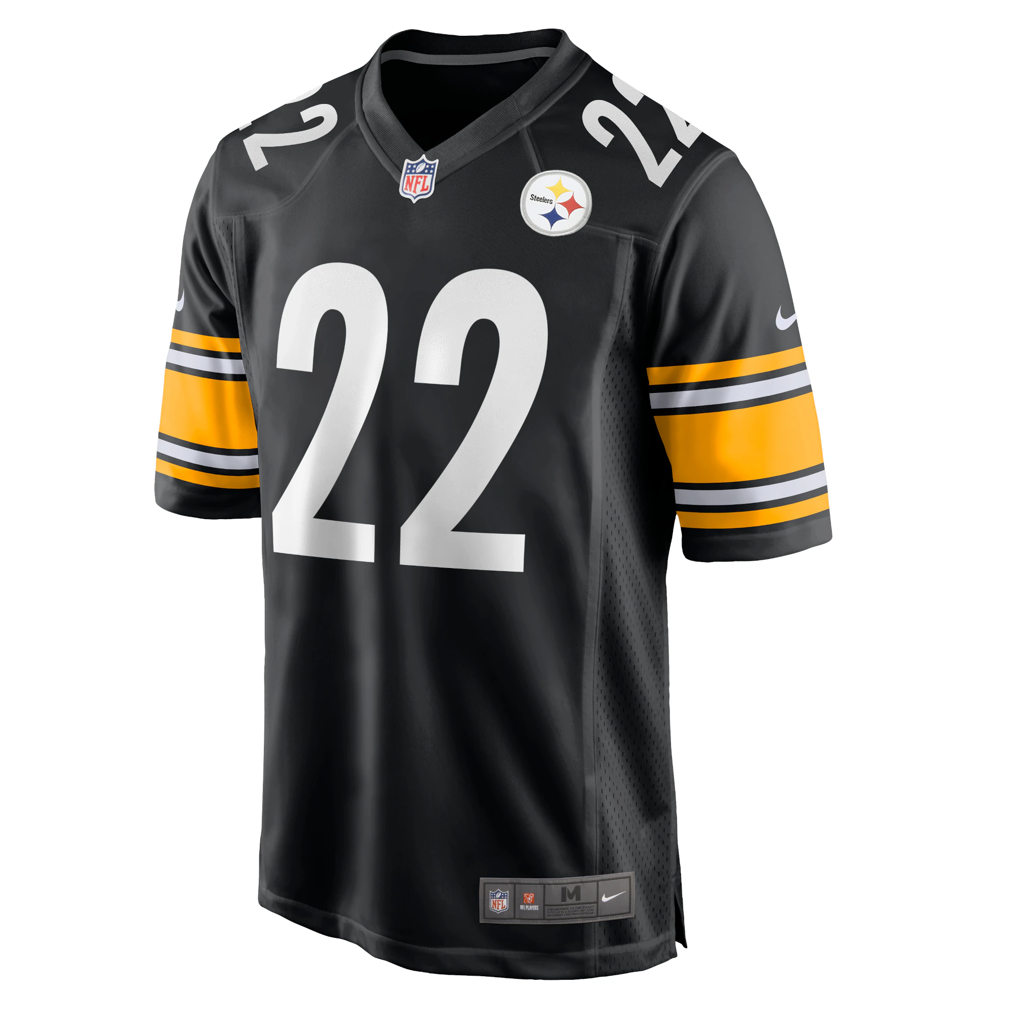 Najee Harris Pittsburgh Steelers Youth Game Jersey - Black