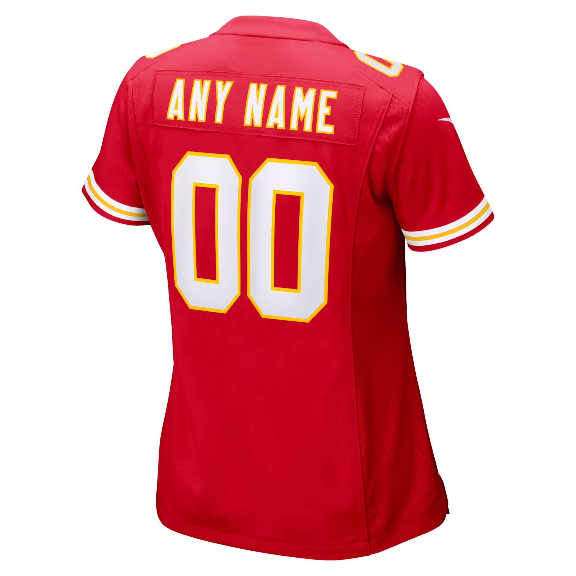 Kansas City Chiefs  Women's 2023 Super Bowl LVIII Patch Custom Game Jersey - Red