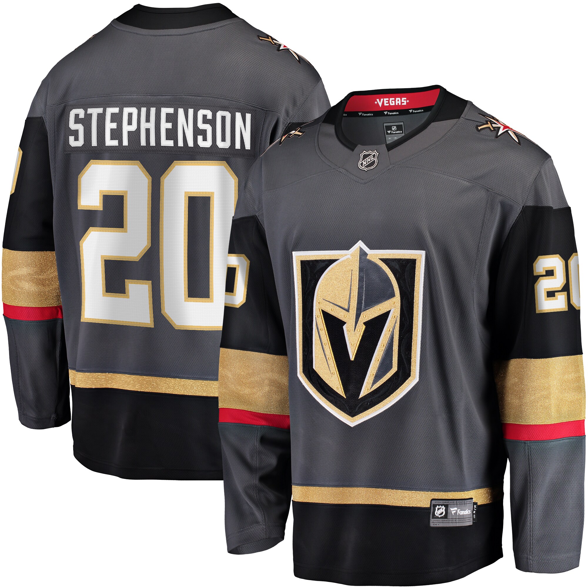 Chandler Stephenson Vegas Golden Knights Alternate Breakaway Player Jersey - Gray