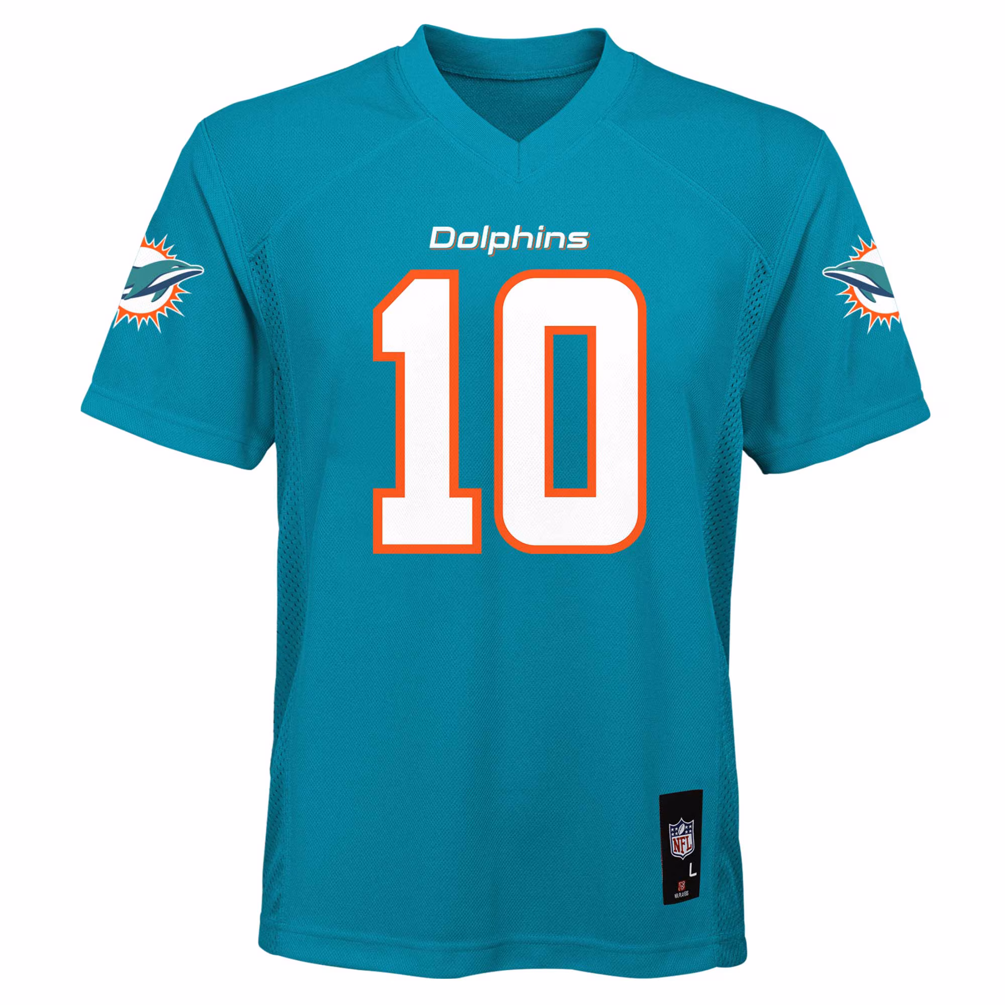Tyreek Hill Miami Dolphins Youth Replica Player Jersey - Aqua