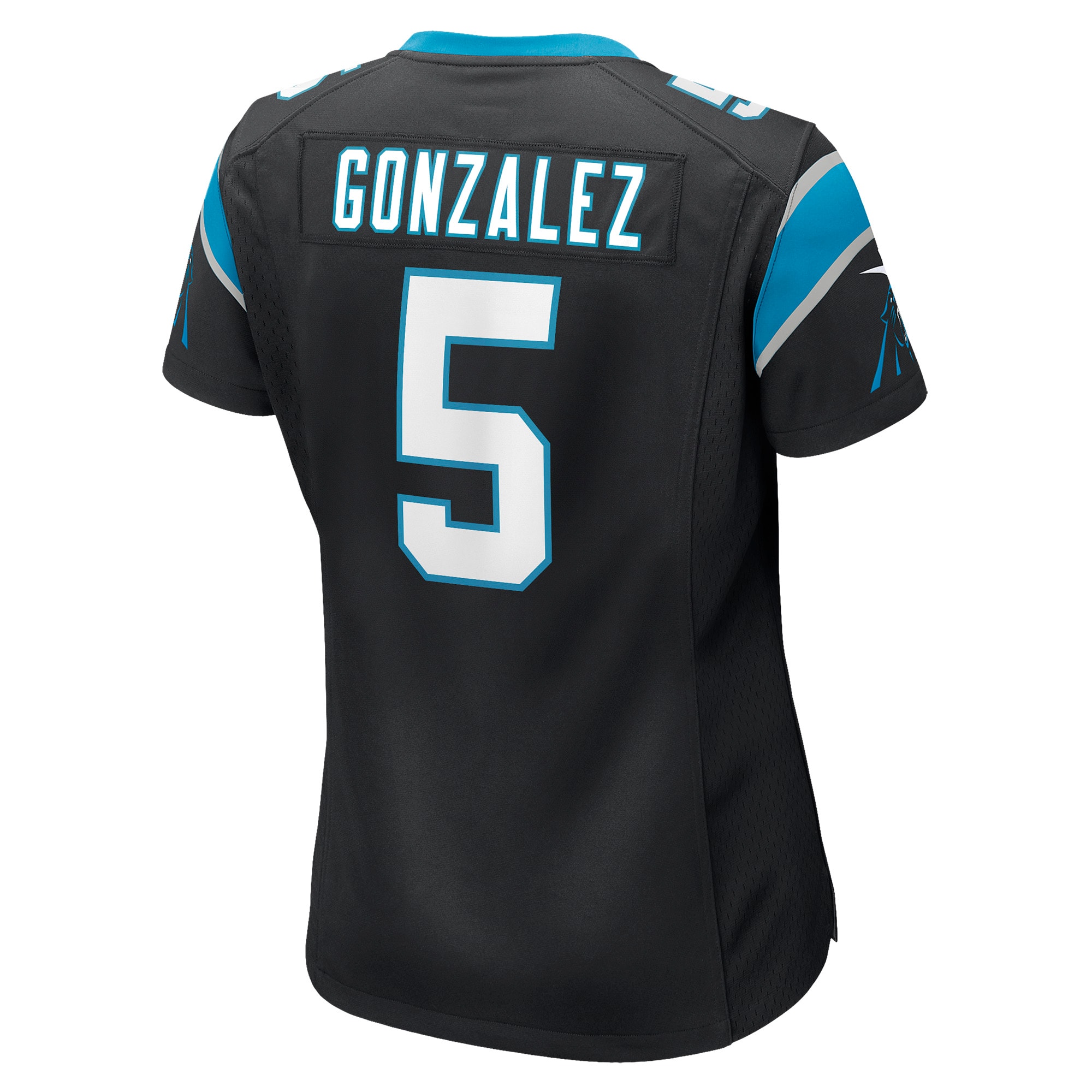 Zane Gonzalez Carolina Panthers  Women's Game Jersey - Black