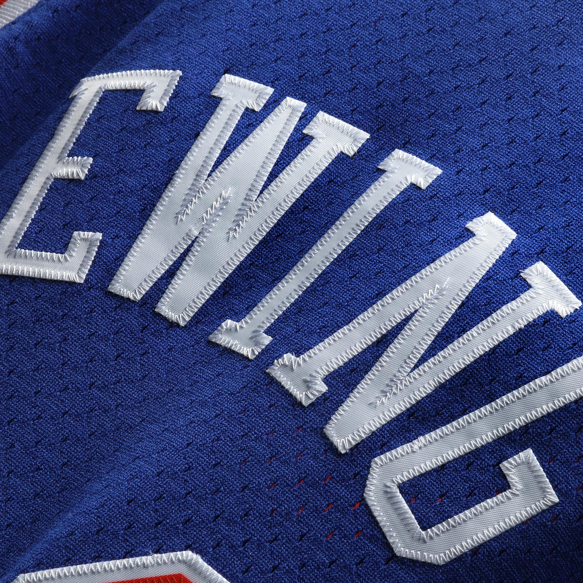 Patrick Ewing New York Knicks Mitchell & Ness 1991/92 Hardwood Classics Swingman Jersey - Blue