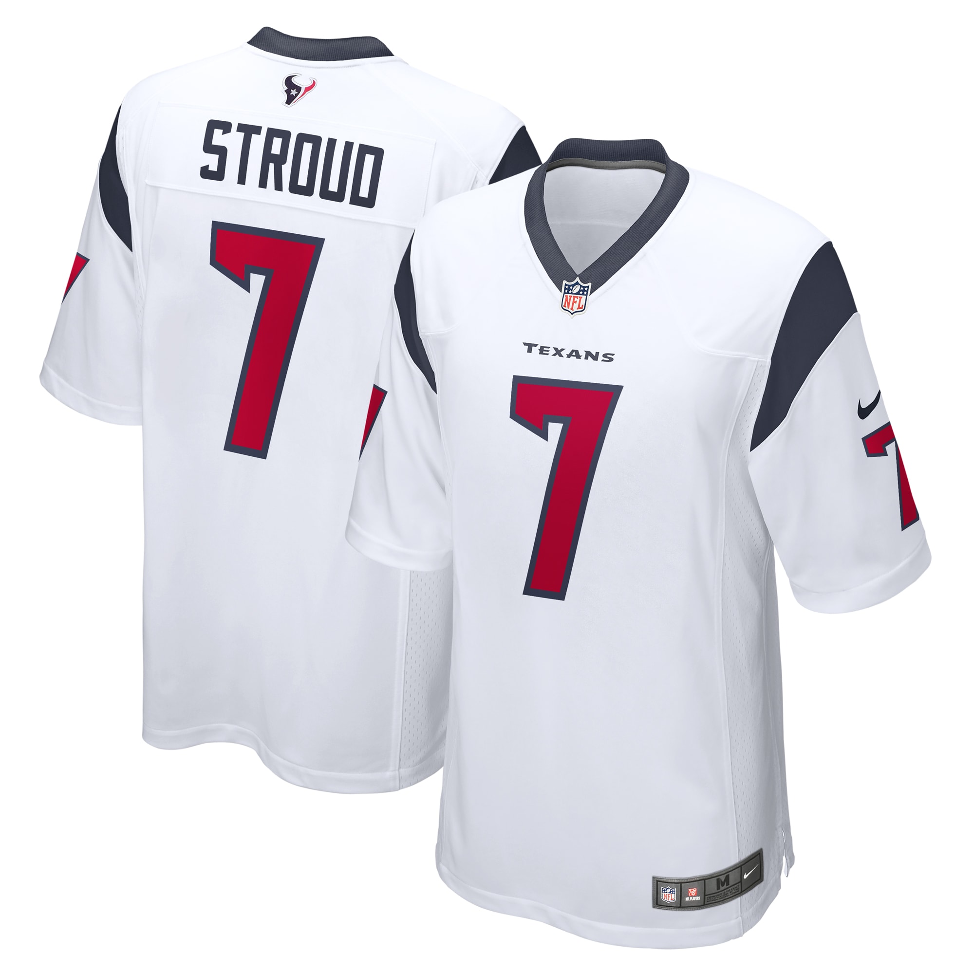 C.J. Stroud Houston Texans 2023 NFL Draft First Round Pick Game Jersey - Navy