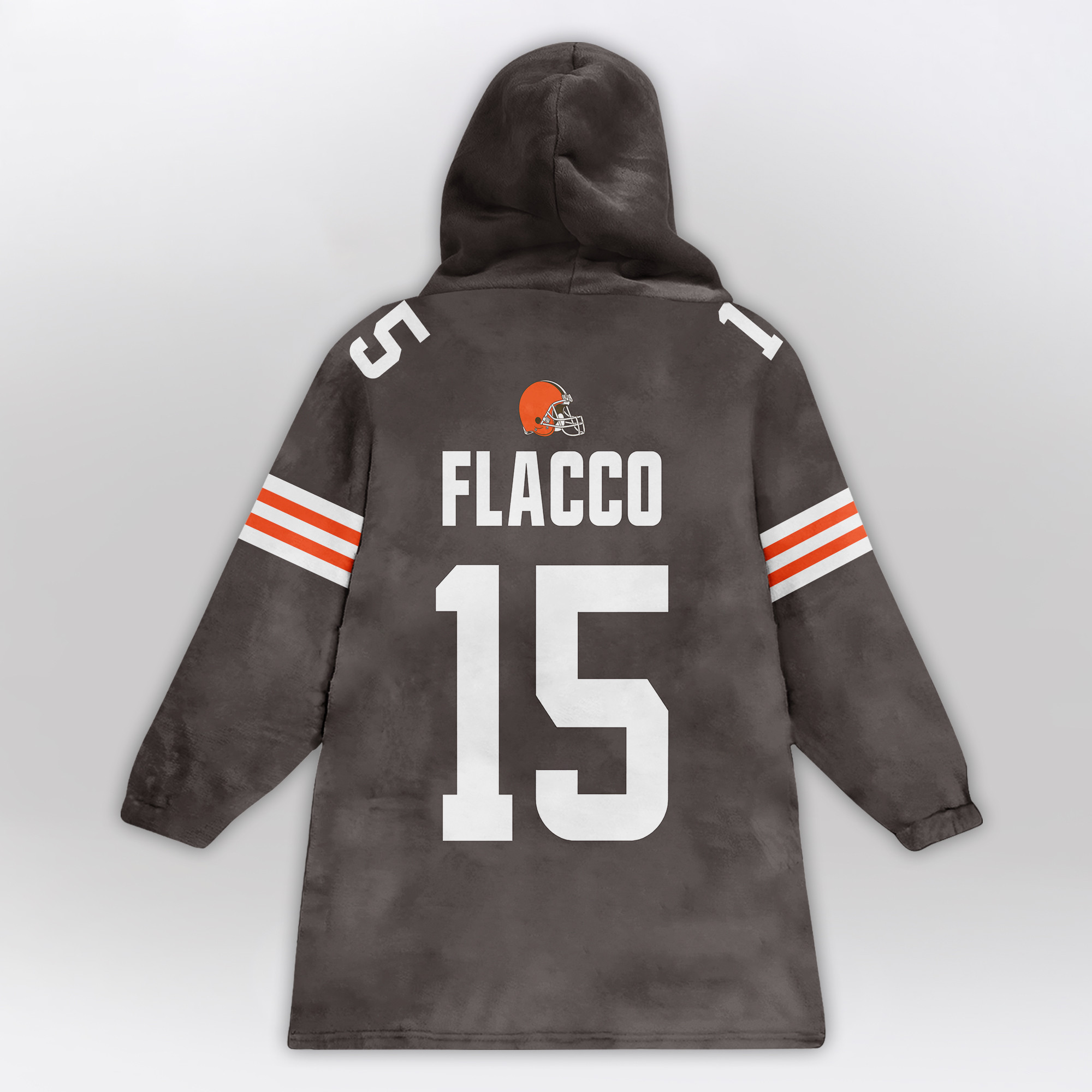 Kid J.F 15 Cleveland Football Unisex Blanket Hoodie