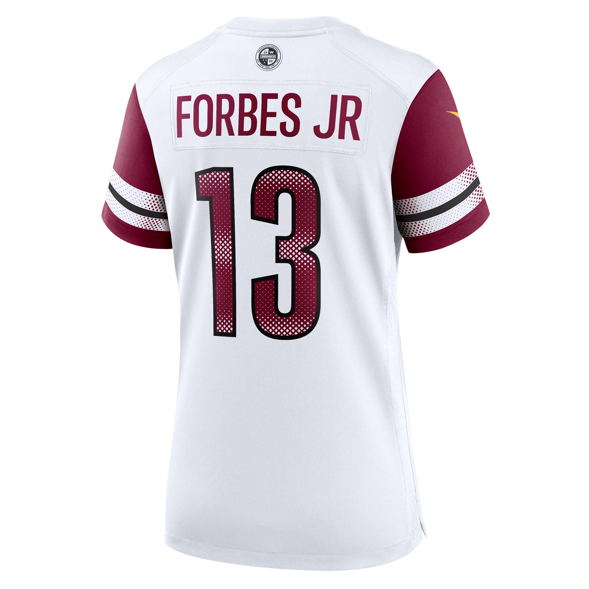 Emmanuel Forbes Jr. Washington Commanders  Women's Away Game Jersey - White