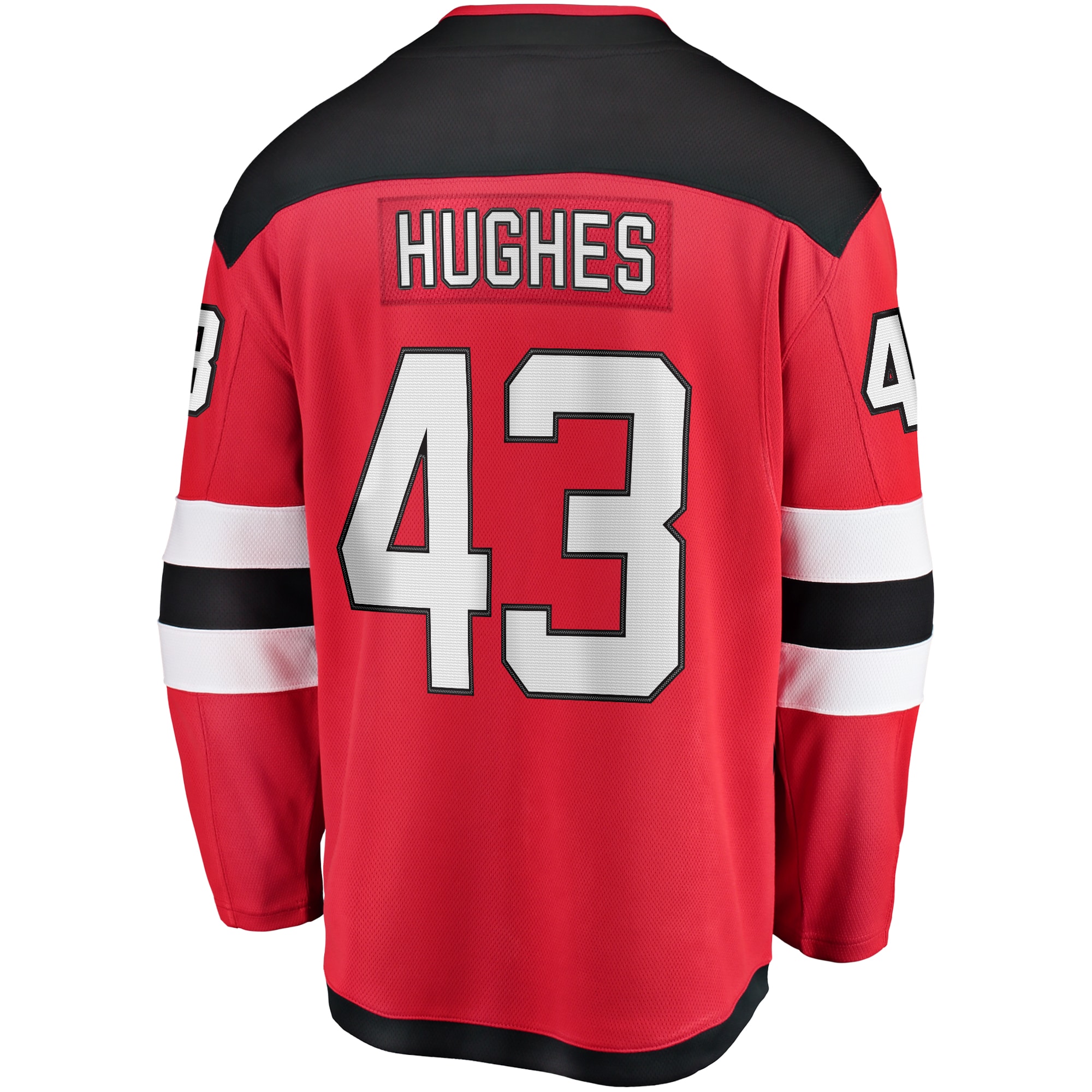 Luke Hughes New Jersey Devils Home Breakaway Player Jersey - Red