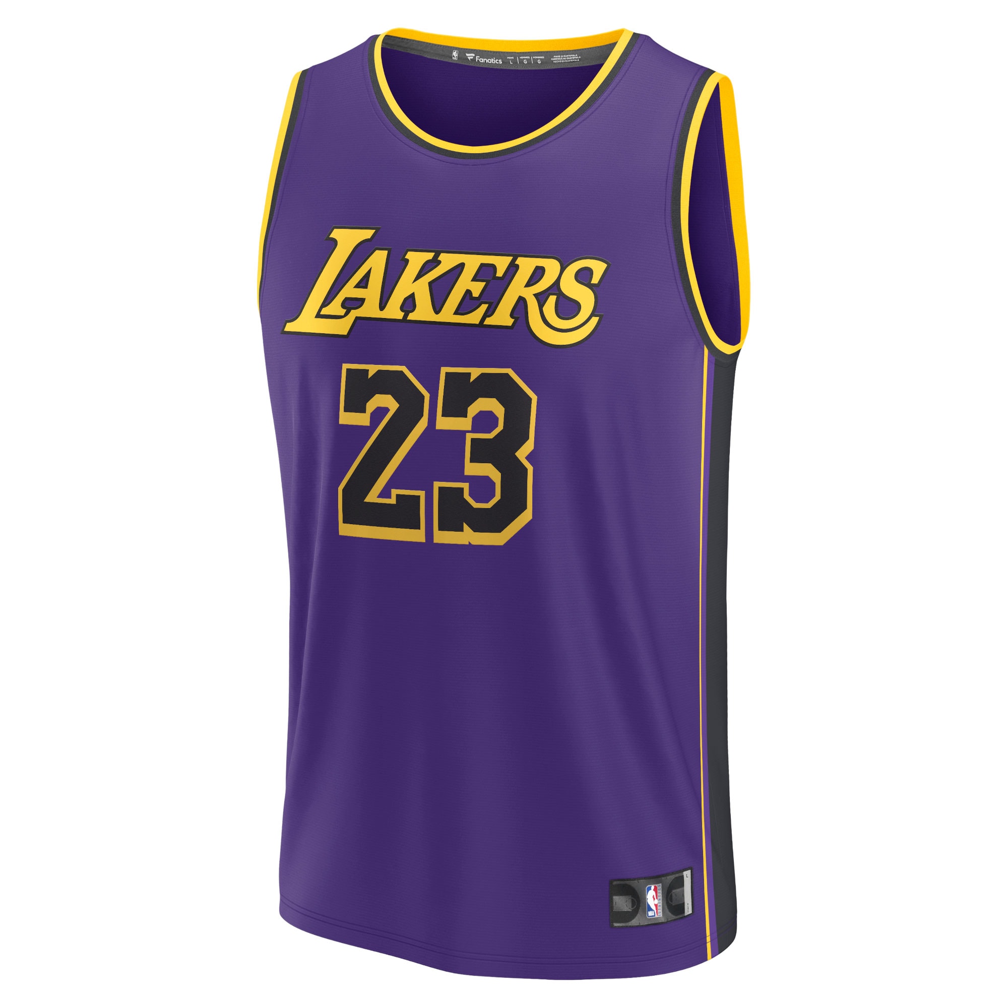 LeBron James Los Angeles Lakers  Youth 2022/23 Fast Break Replica Player Jersey - Statement Edition - Purple