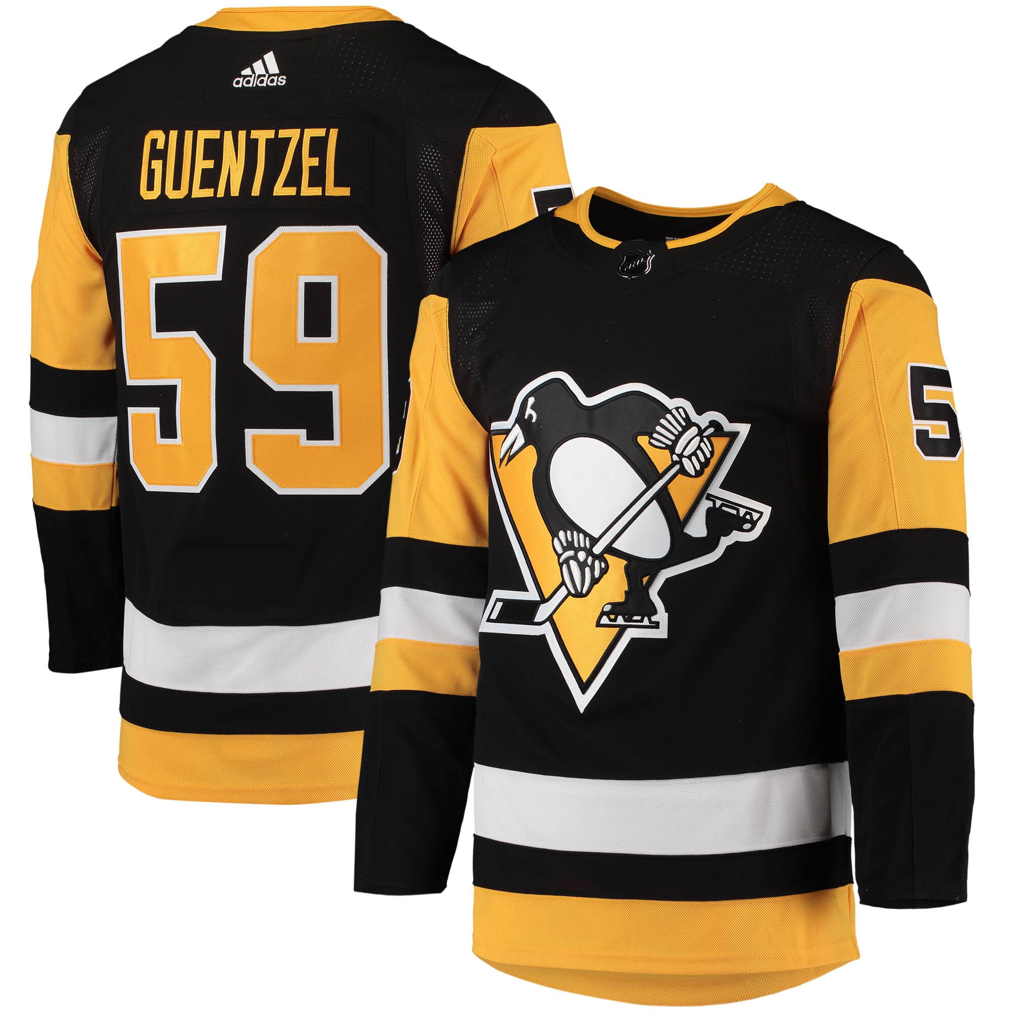 Jake Guentzel Pittsburgh Penguins  Home Primegreen Authentic Pro Player Jersey - Black