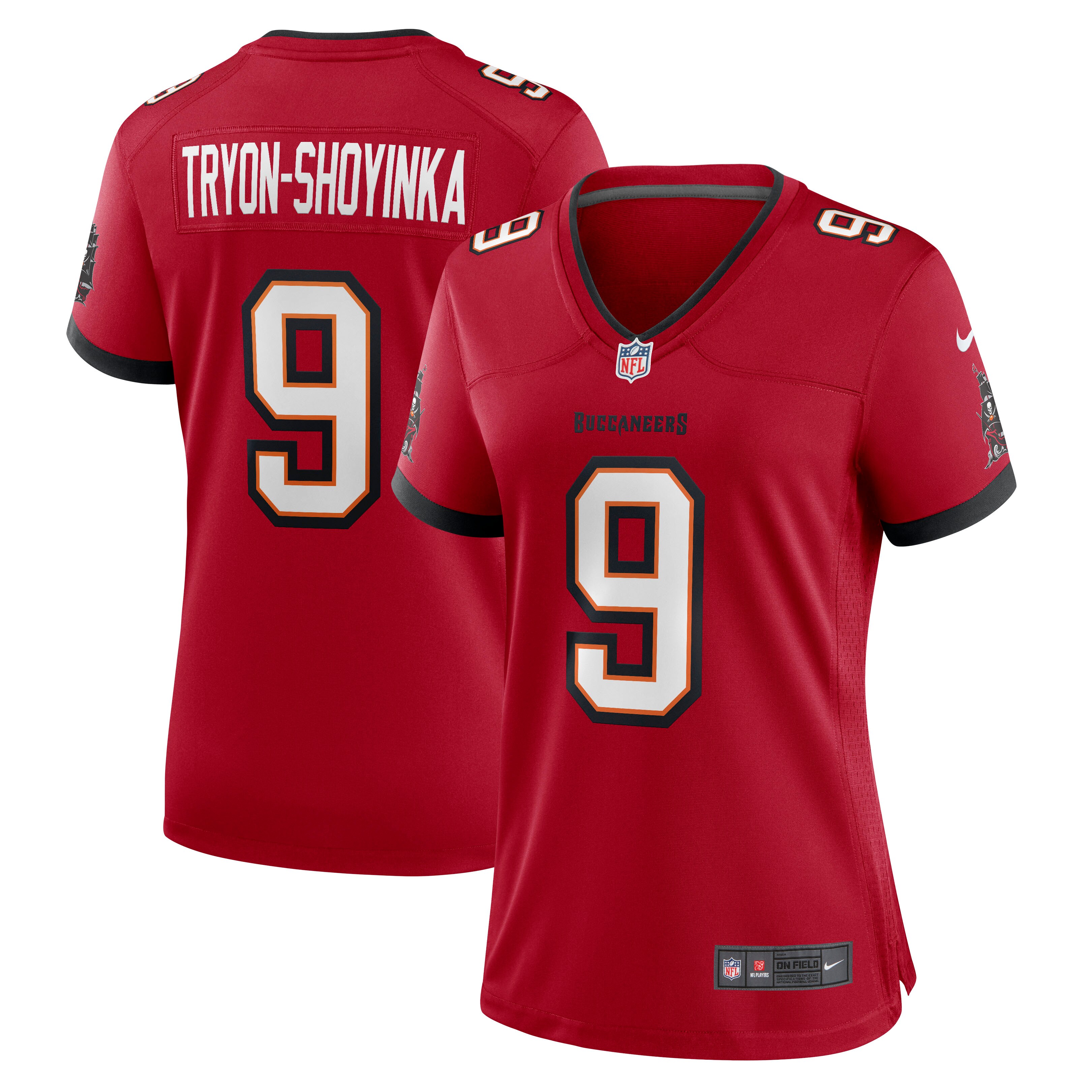 Joe Tryon-Shoyinka Tampa Bay Buccaneers  Women's Game Jersey - Red