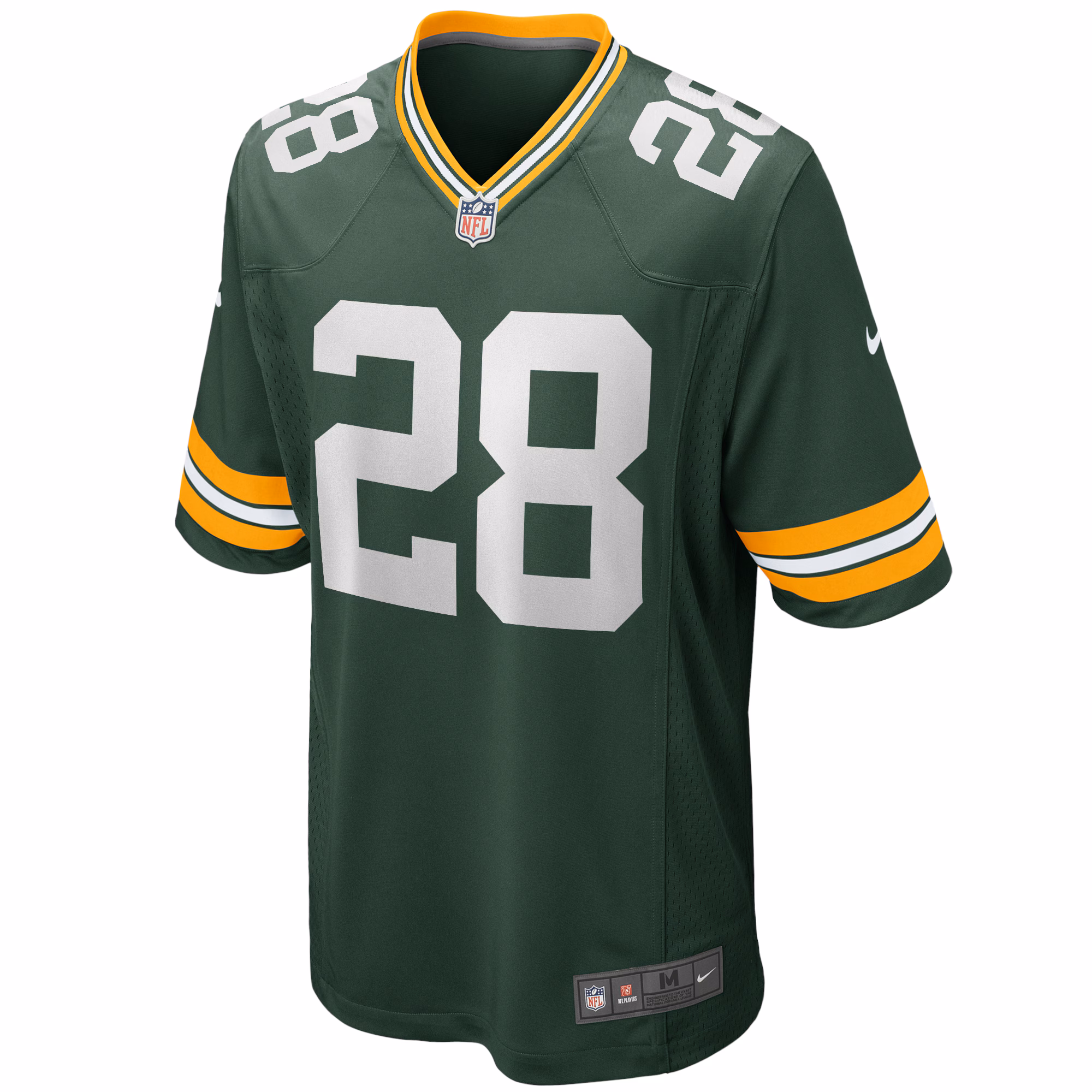 AJ Dillon Green Bay Packers Team Game Jersey - Green