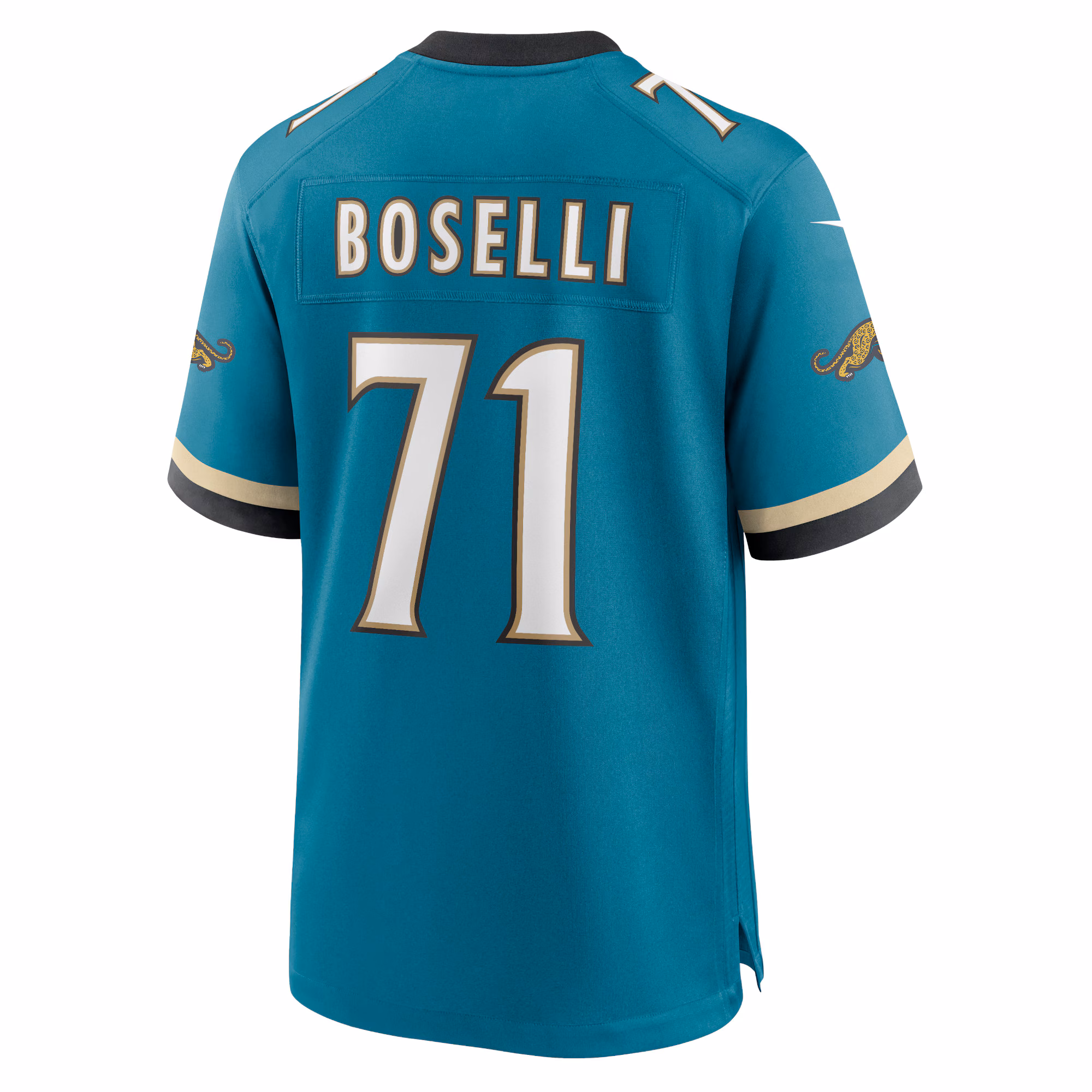 Tony Boselli Jacksonville Jaguars Prowler Throwback Retired Player Game Jersey - Teal