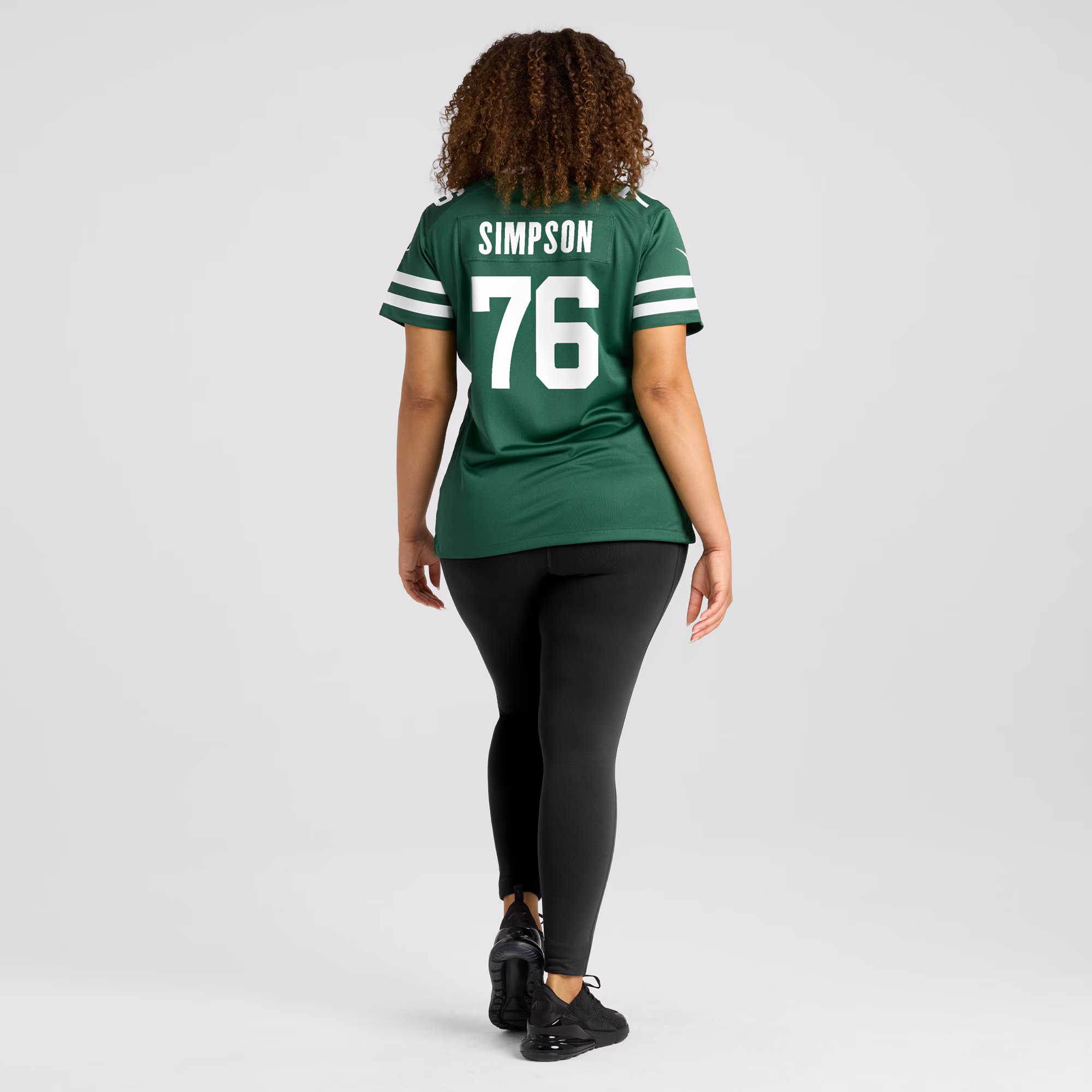 John Simpson New York Jets Women's Game Jersey - Legacy Green