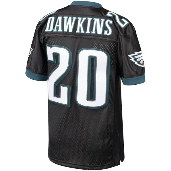 Men's Brian Dawkins Black Philadelphia Eagles Legacy Replica Jersey