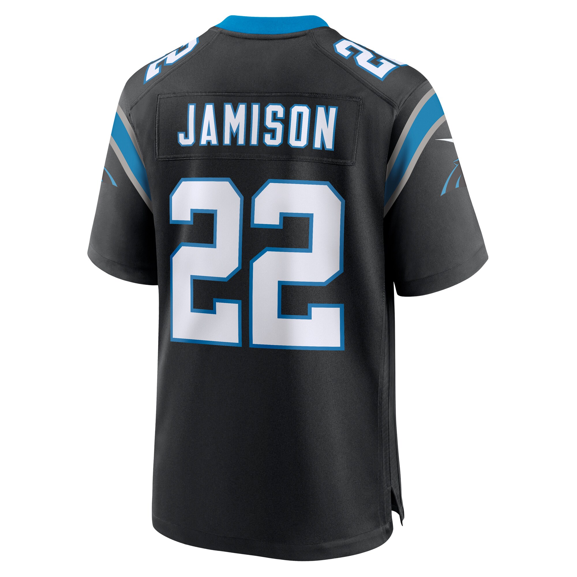 D'Shawn Jamison Carolina Panthers Team Game Jersey -  Black