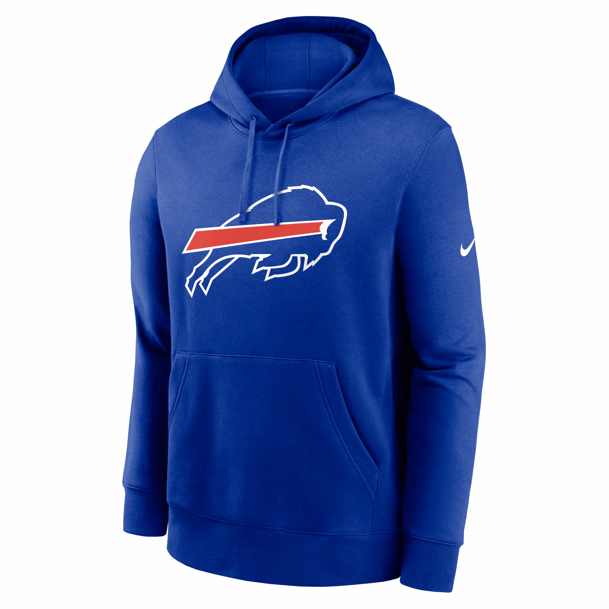 Buffalo Bills Club Logo Pullover Hoodie - Anthracite