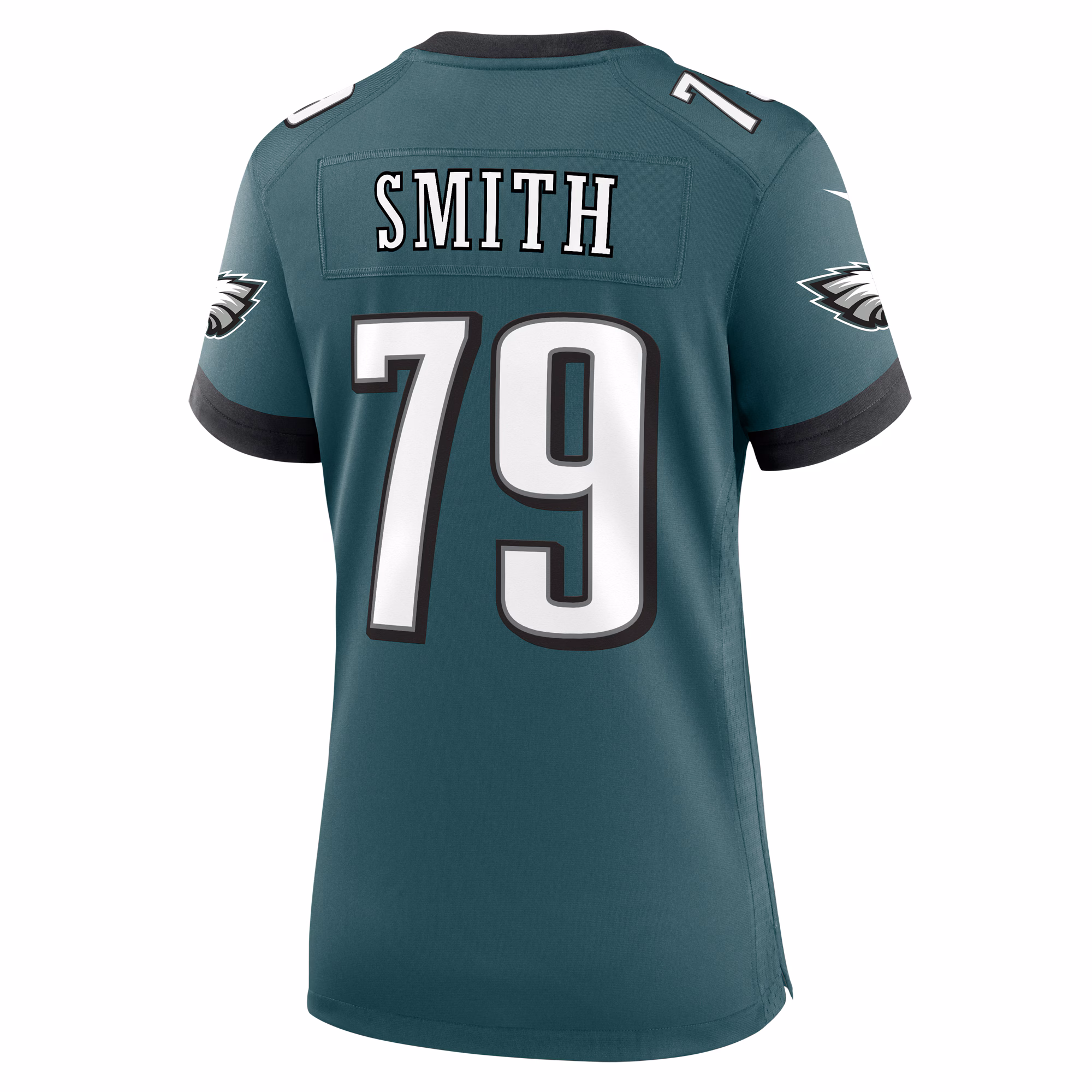 Lecitus Smith Philadelphia Eagles Women's  Game Jersey - Midnight Green