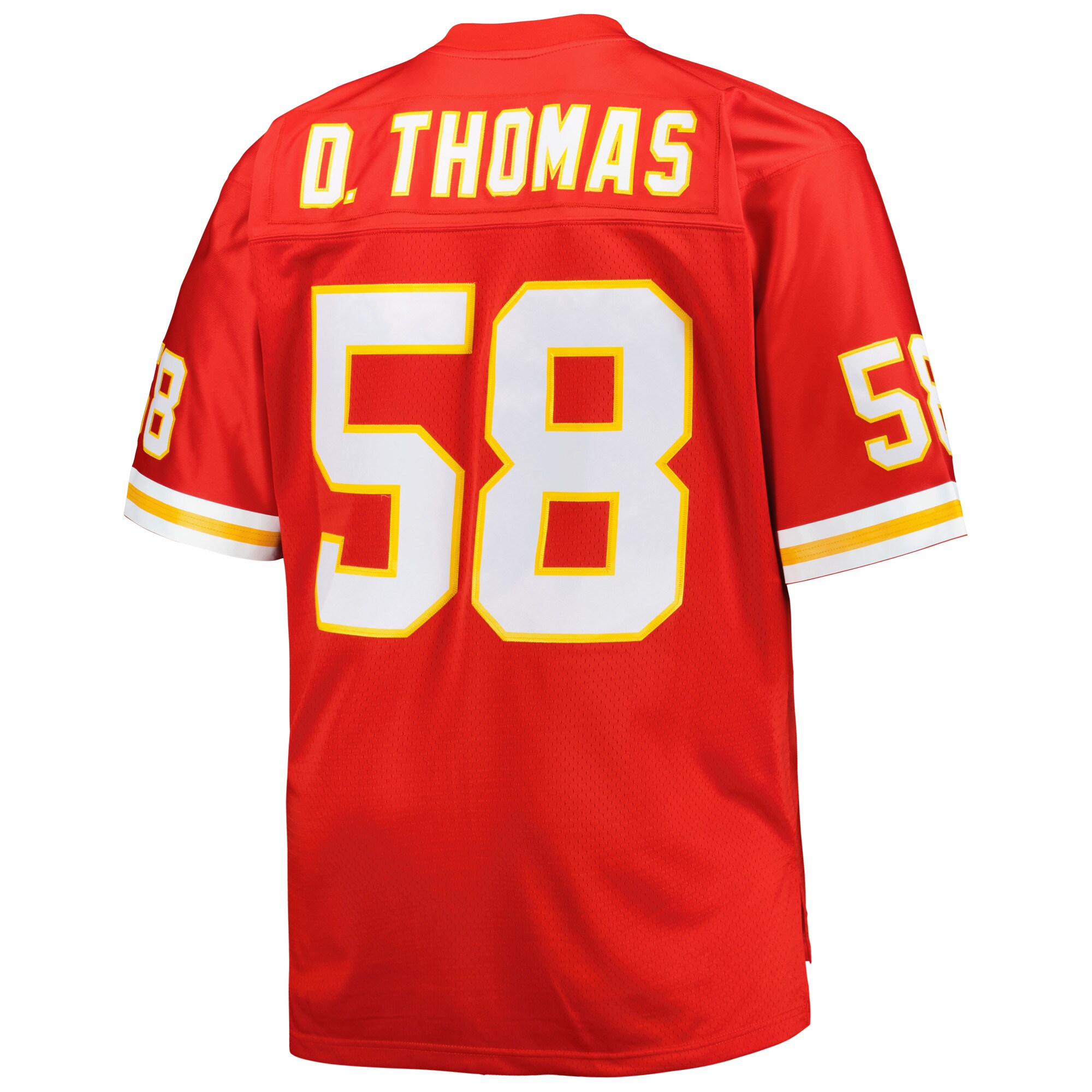 Derrick Thomas Kansas City Chiefs  Big & Tall 1994 Retired Player Replica Jersey - Red
