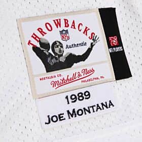Authentic Joe Montana San Francisco 49ers 1989 Jersey