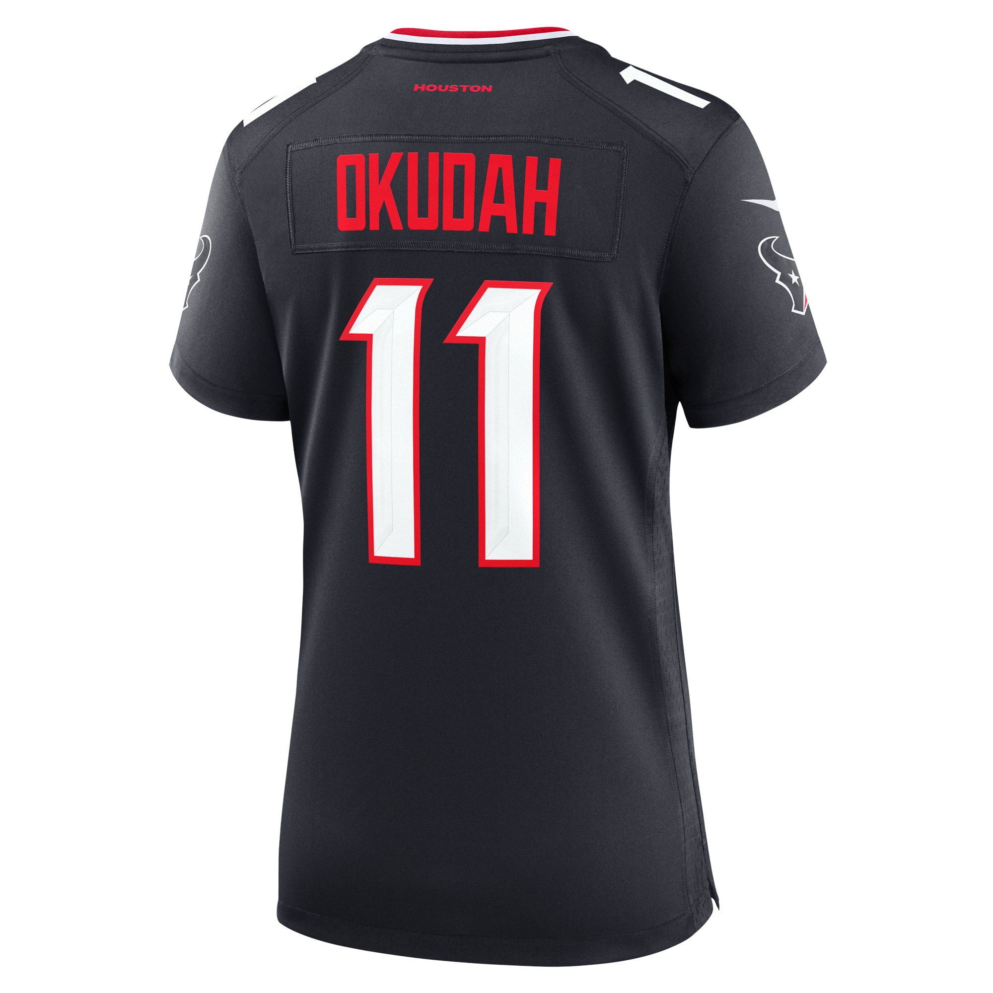 Jeff Okudah Houston Texans Women's Team Game Jersey -  Navy