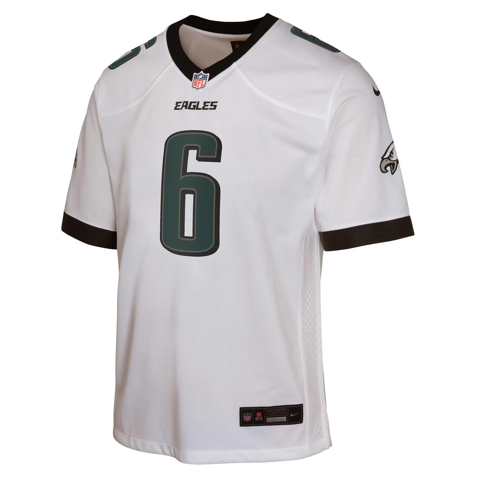 DeVonta Smith Philadelphia Eagles Youth Game Jersey - Black