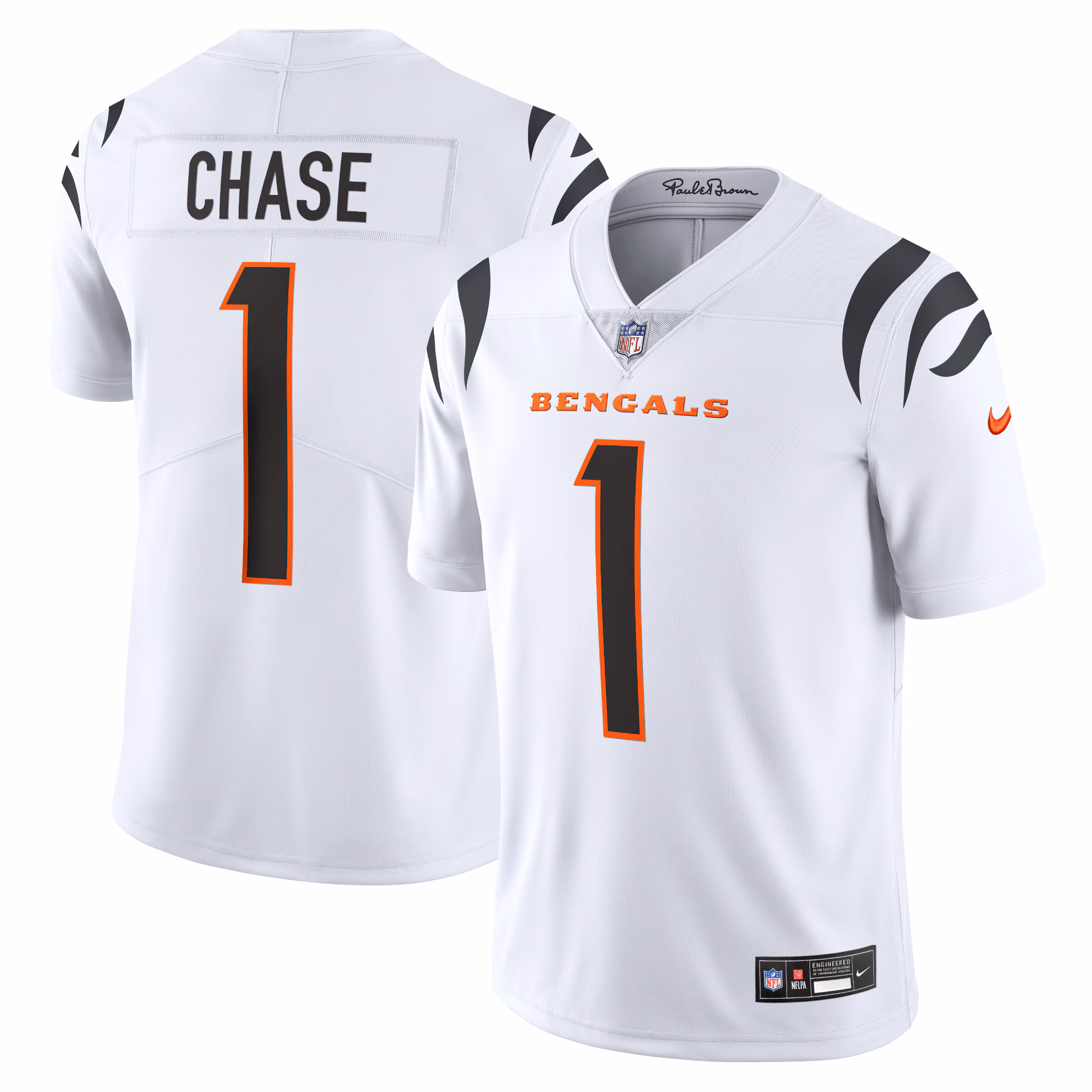 Ja'Marr Chase Cincinnati Bengals  Vapor Untouchable Limited Jersey - White